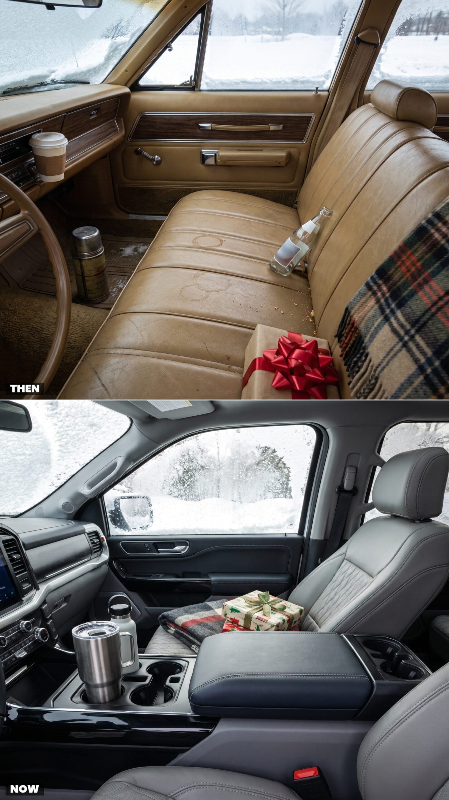 No Cup Holders vs. Oversized Beverage Consoles