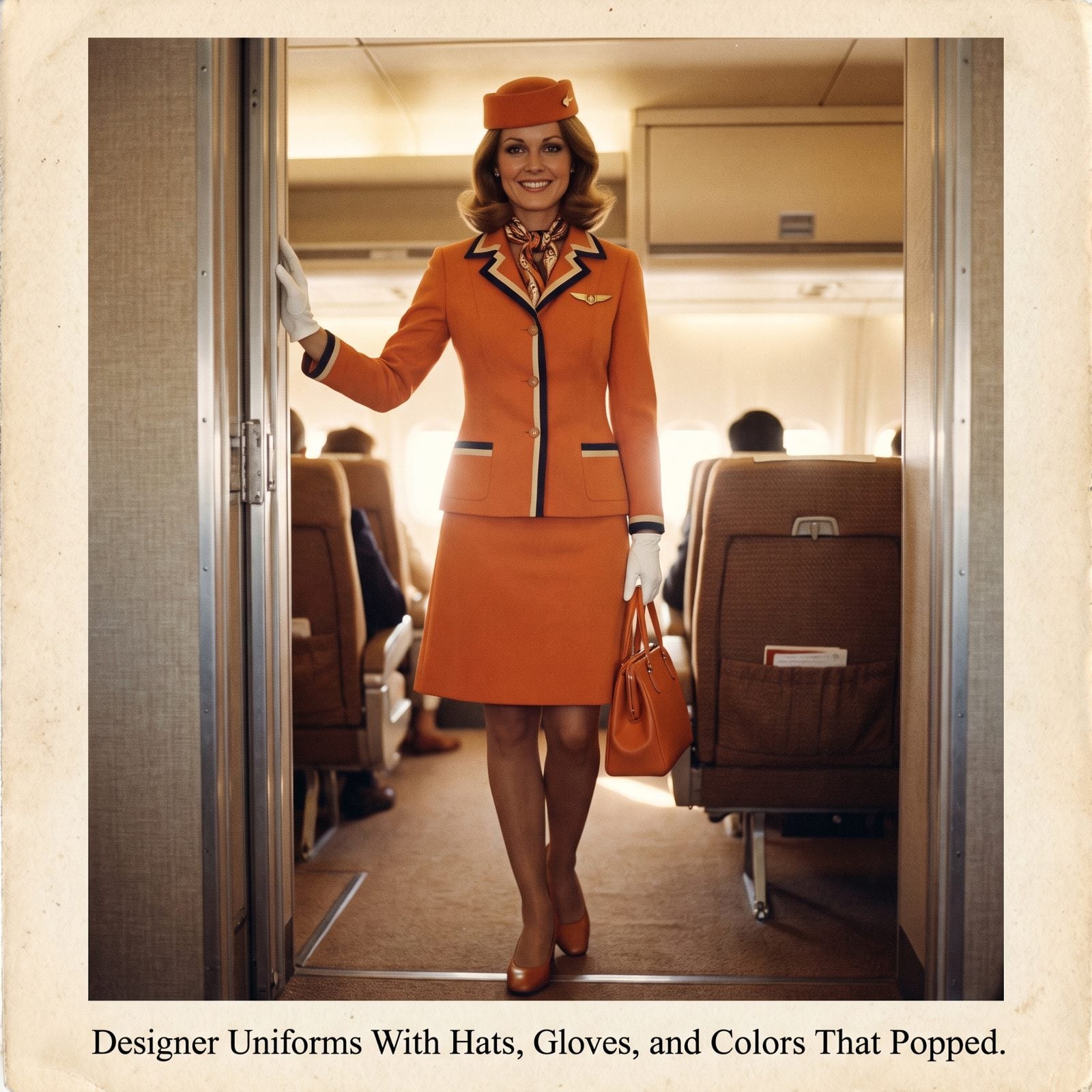 Designer Uniforms With Hats, Gloves, and Colors That Popped