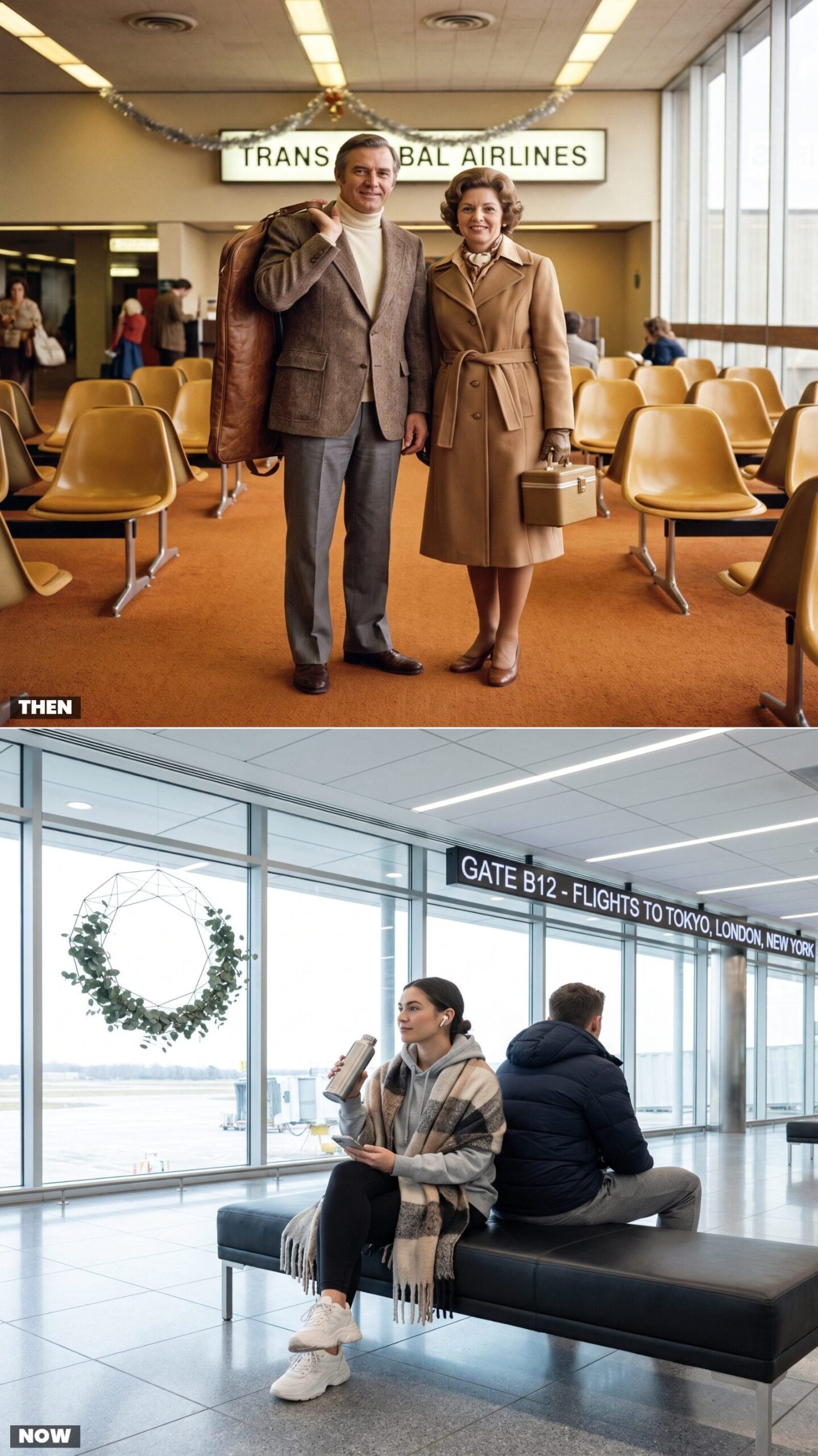 Dressing Up for the Flight Home