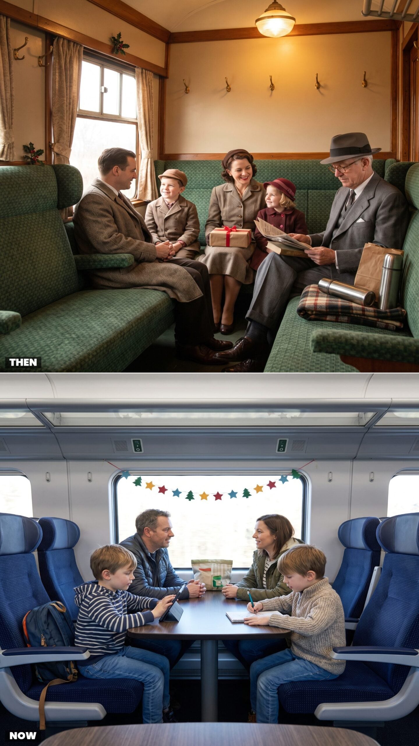 Families Sharing a Coach Bay vs. Reserved Family Zones