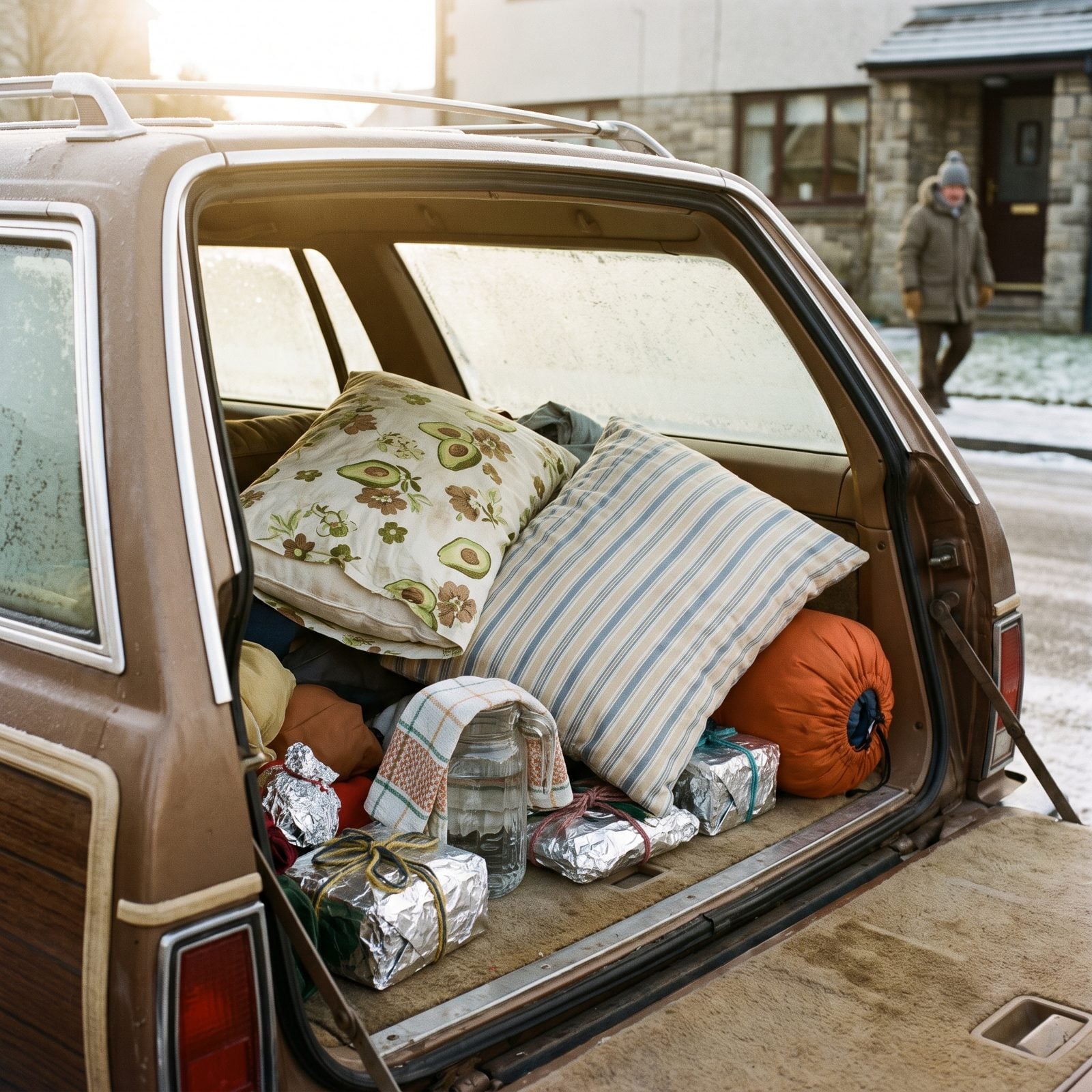 Full-Size Bed Pillows From Home