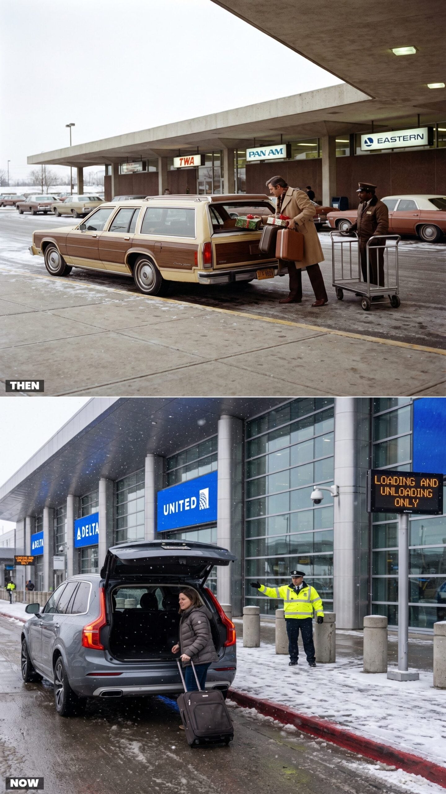 Getting Dropped at the Terminal Curb