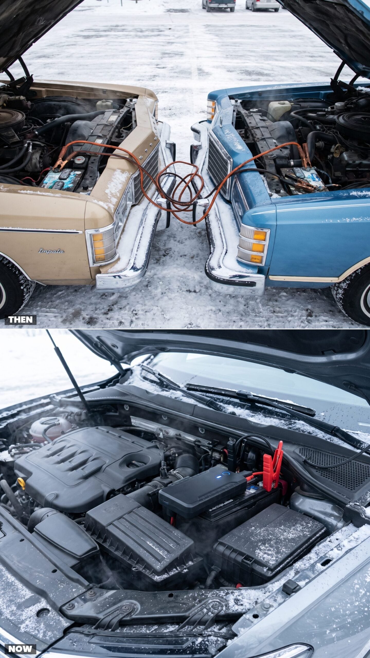 Heavy Jumper Cables vs. Portable Jump Packs