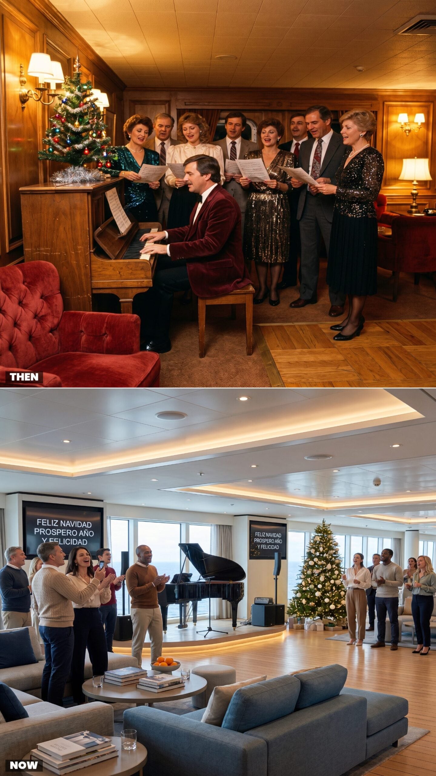 Joining a Passenger Carol Singalong