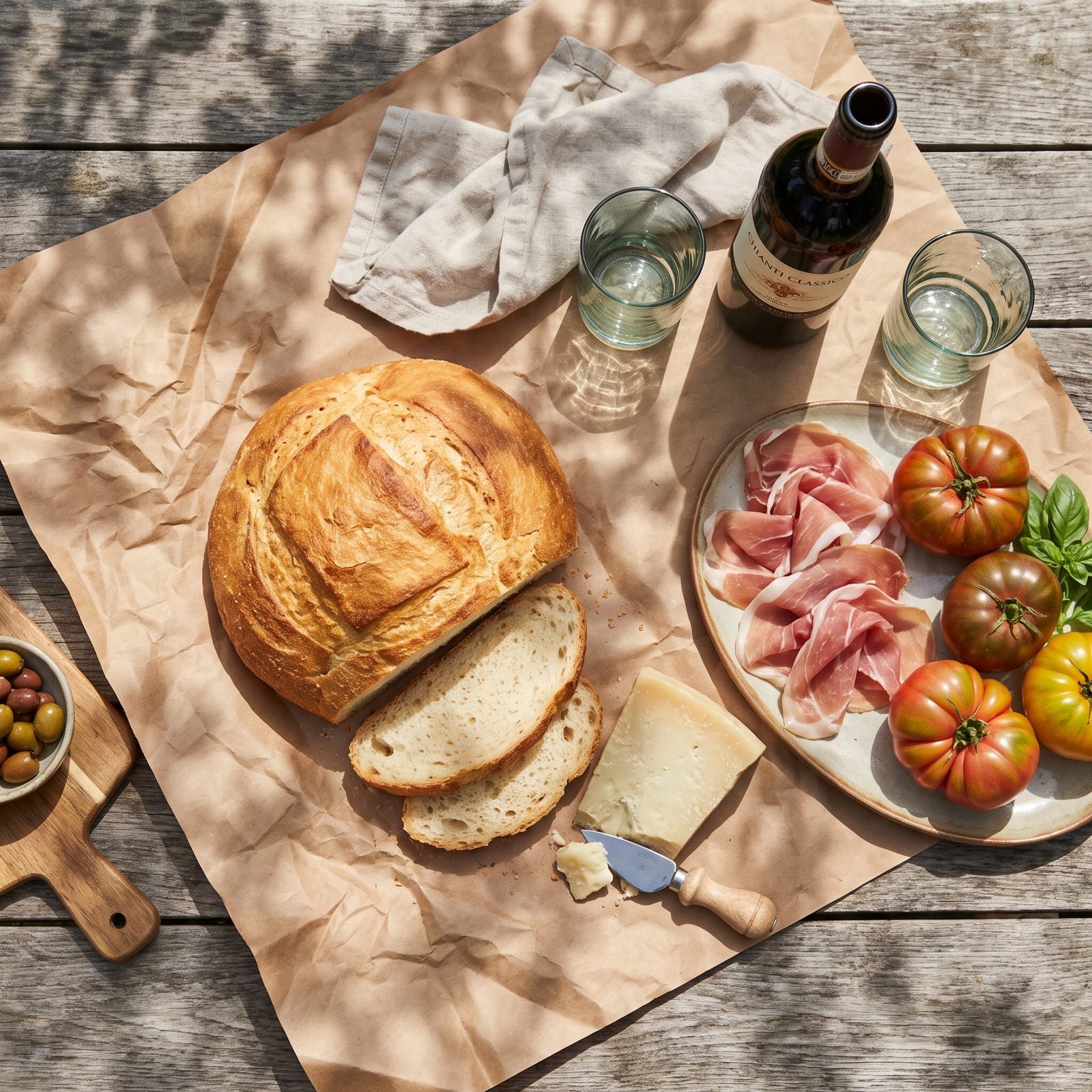 A Market-Picnic Lunch vs the White-Tablecloth Sit-Down
