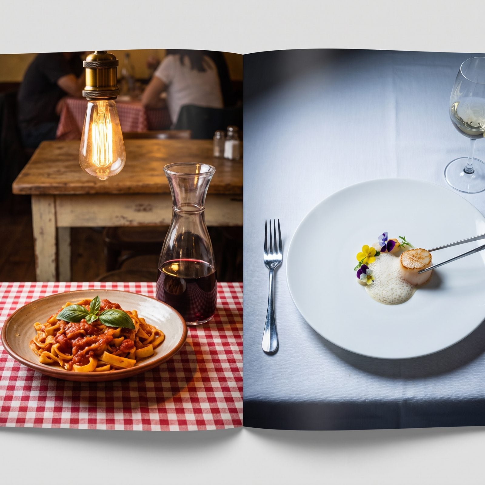 The Neighborhood Trattoria vs the Michelin-Star Tasting Menu