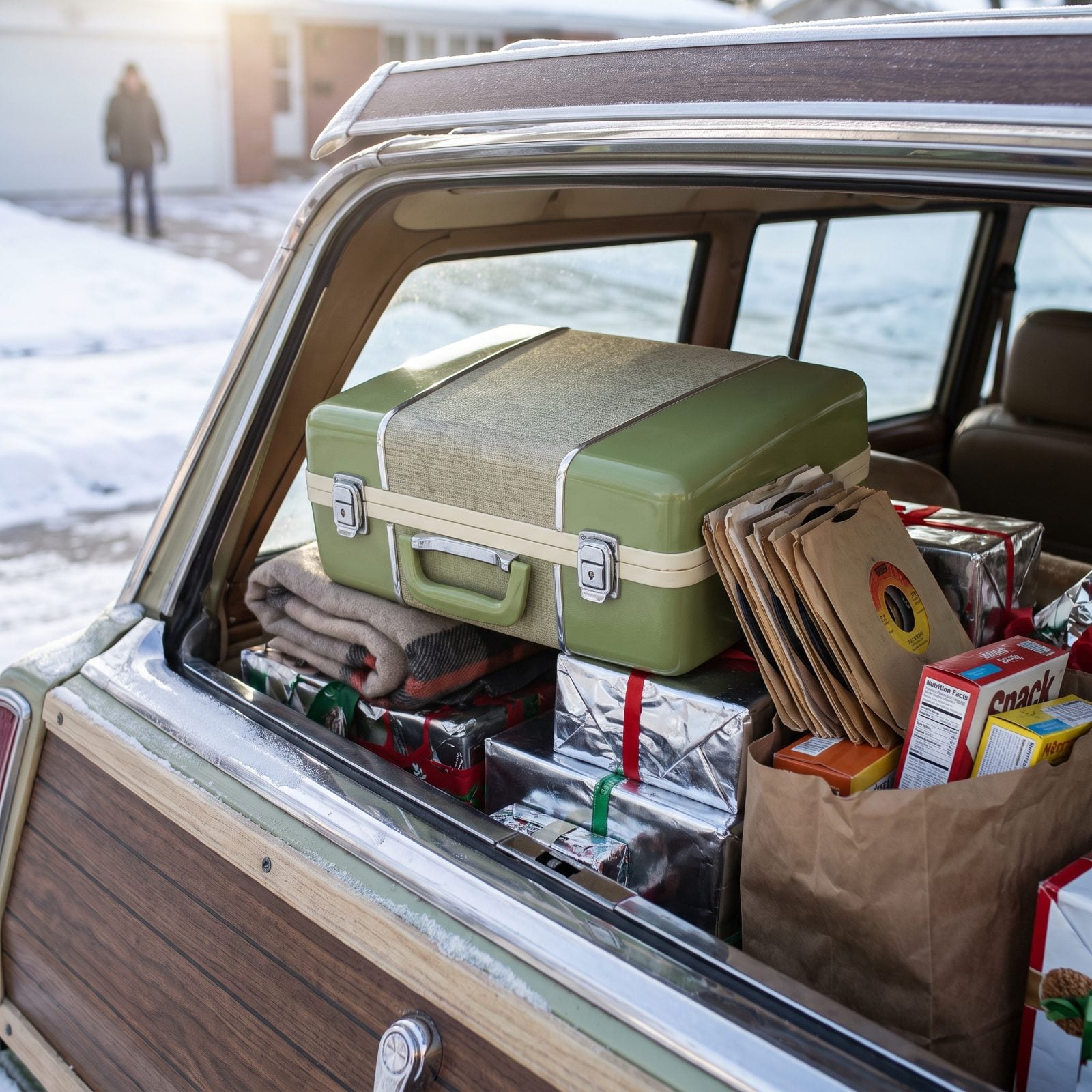 The Portable Record Player That Rode Loose on Top of Everything