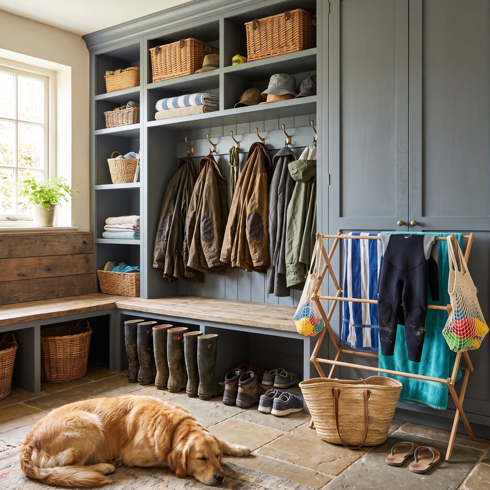 The Property Has a Mudroom, Foyer, or Dedicated Gear Area