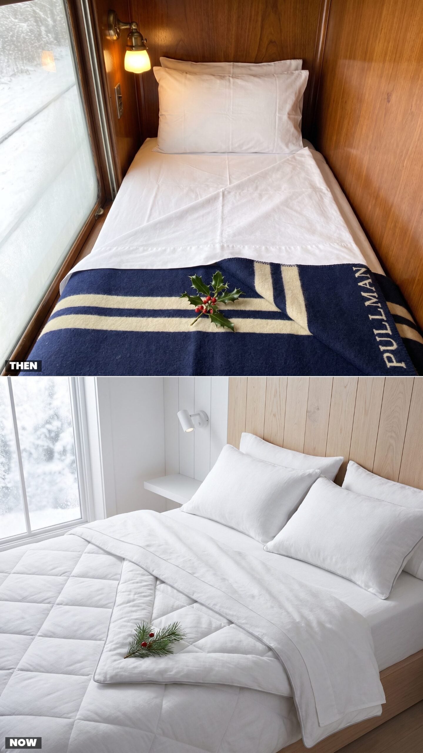 Railroad Blankets vs. Hotel-Style Duvets