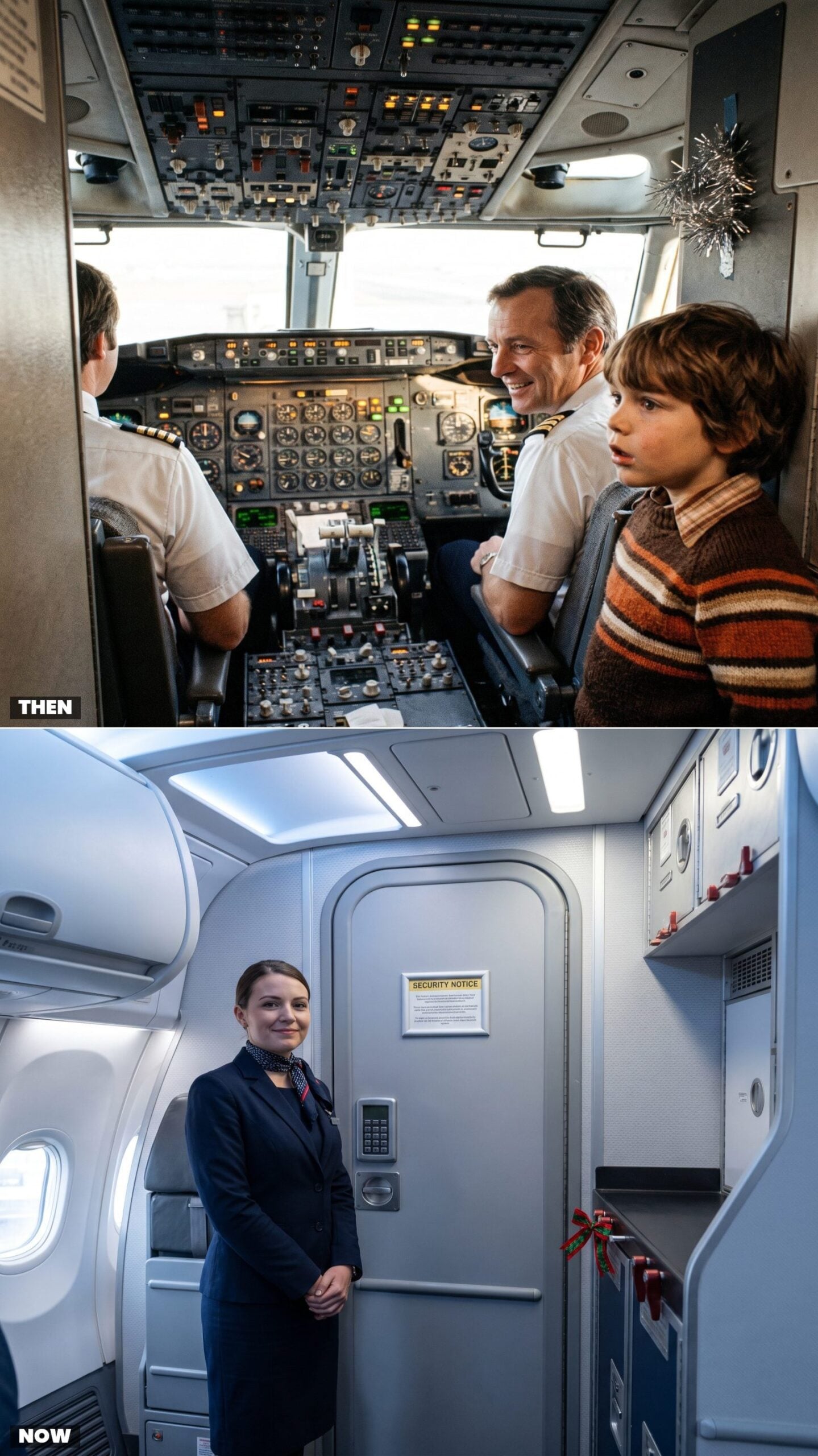 A Real Visit to the Cockpit Mid-Flight