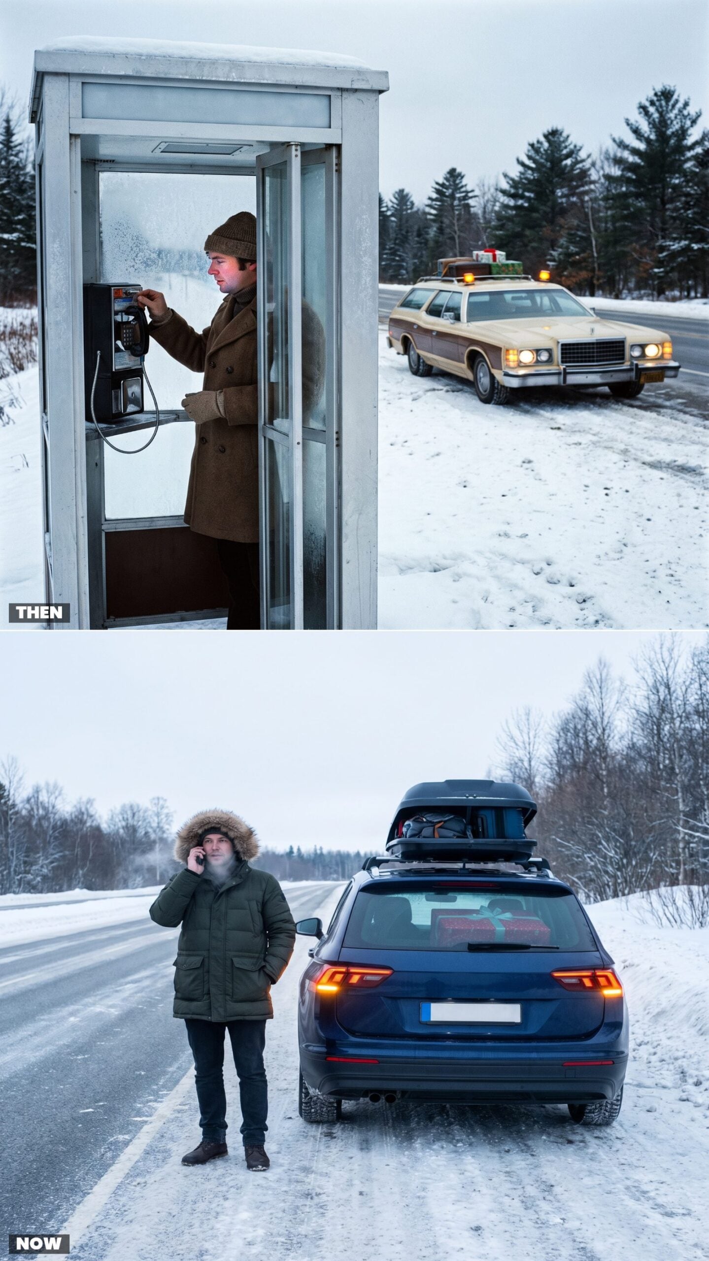 Roadside Payphones vs. Connected Smartphones