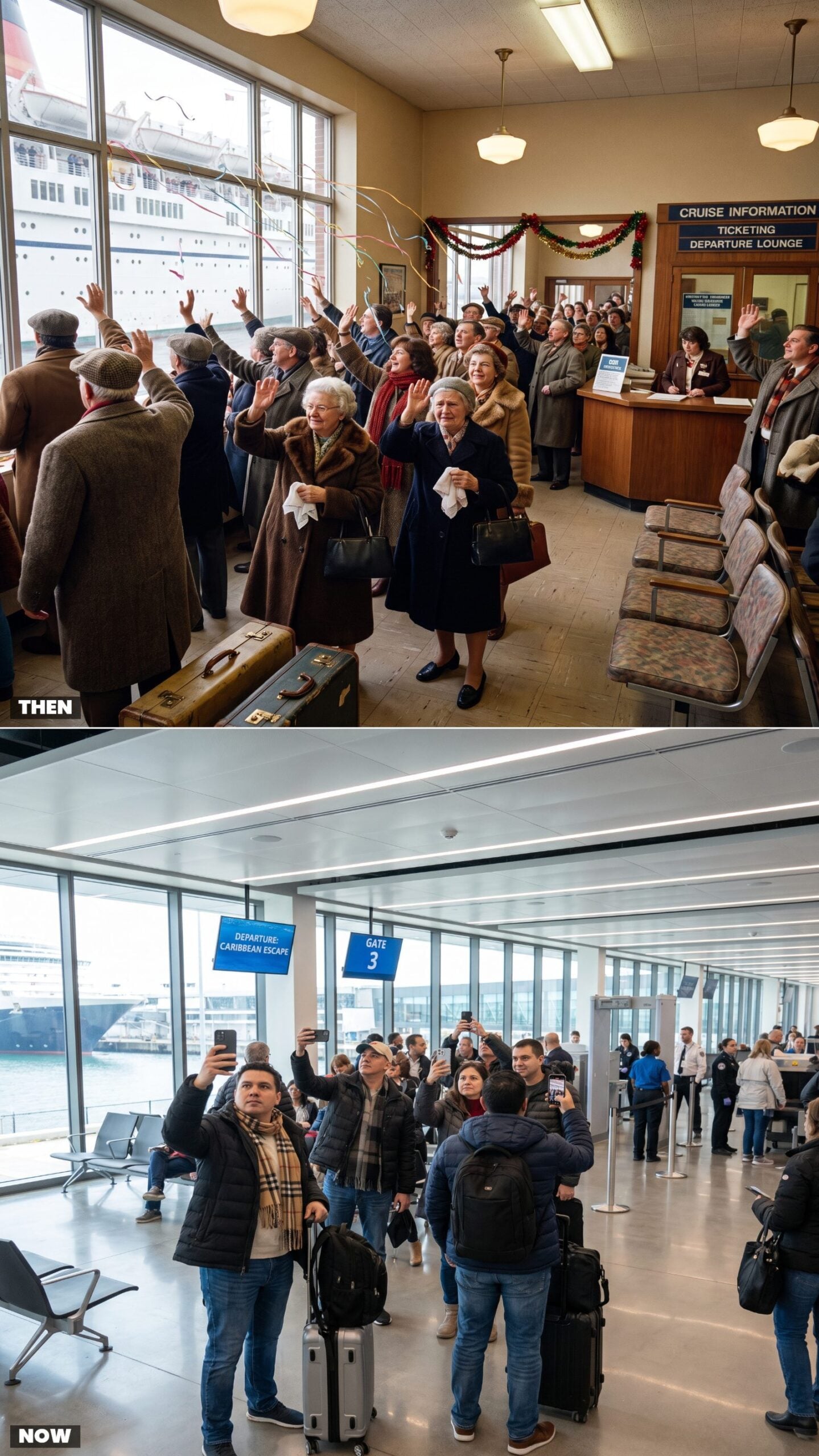Saying Goodbye From the Passenger Terminal