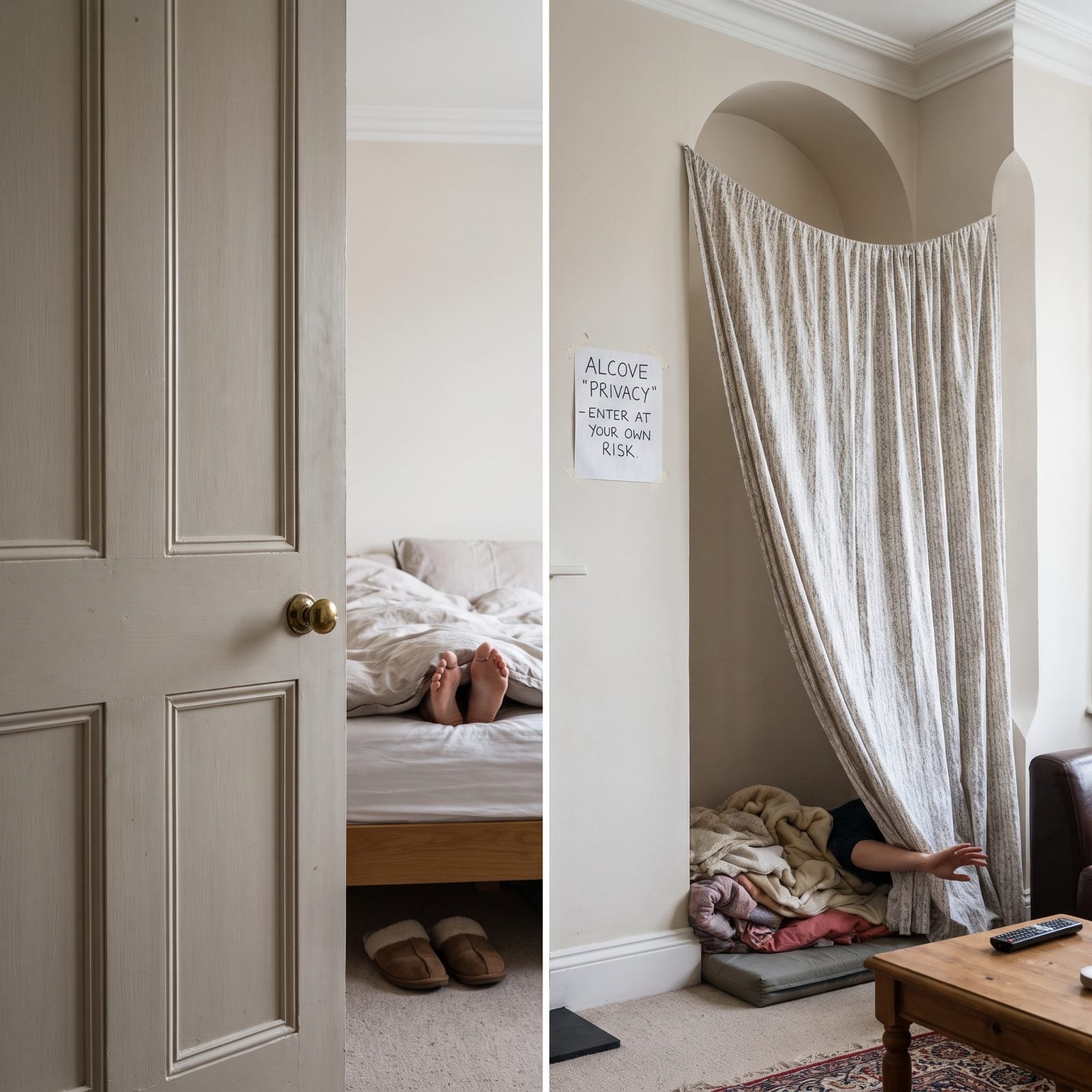 Every Sleeping Space Has an Actual Door