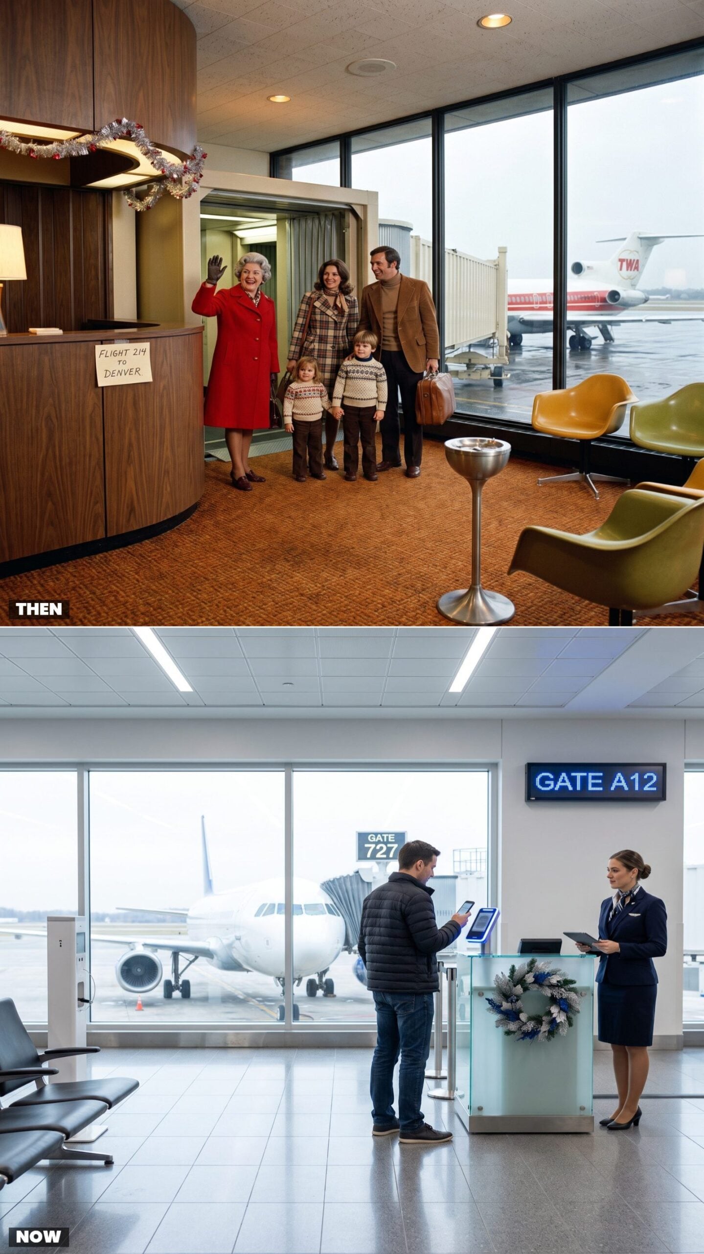 Taking the Whole Family All the Way to the Departure Gate