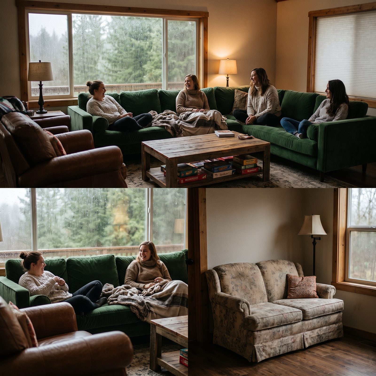 There Is Comfortable Indoor Seating for Everyone