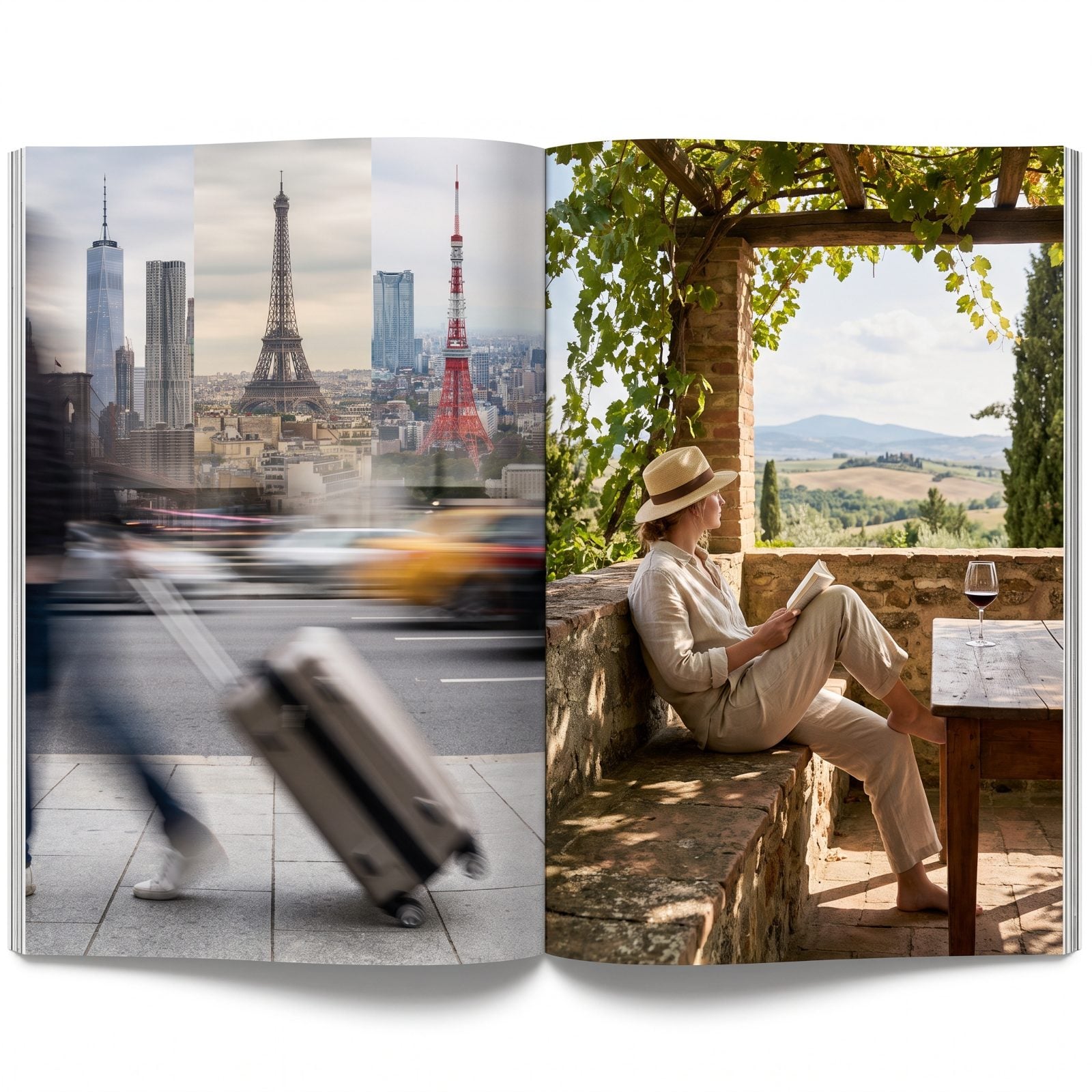 Three Famous Cities vs One Slow-Travel Region