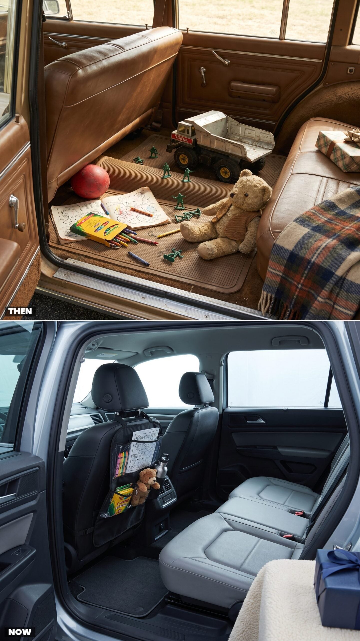 Toys Across the Floor vs. Seat-Back Organizers