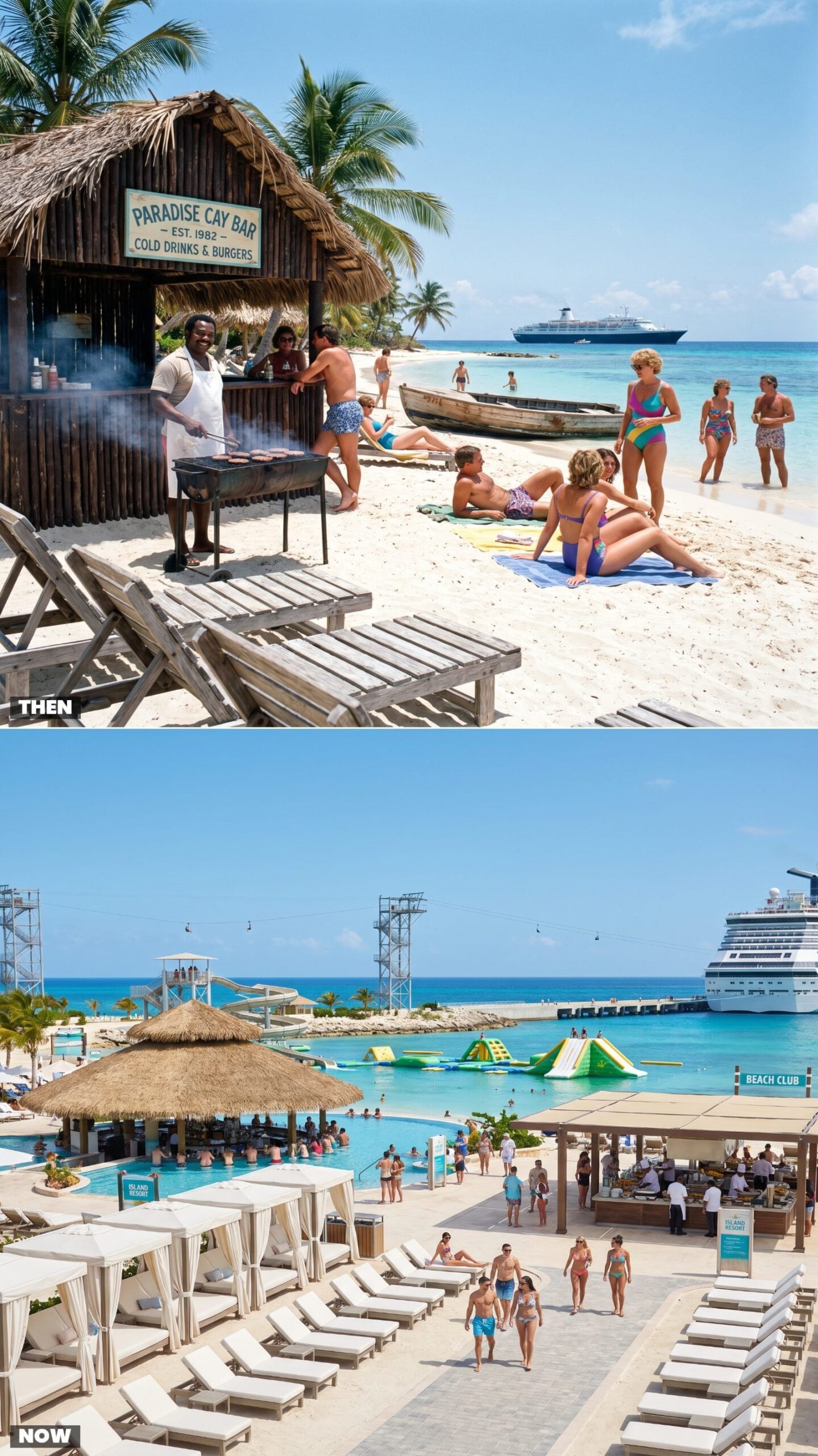 Visiting a Cruise Line's Private Island