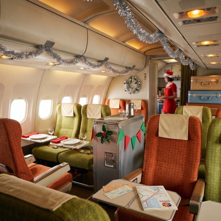 What Christmas on an Airplane Looked Like in 1970: 20 Things Airlines Did That They'd Never Do Now