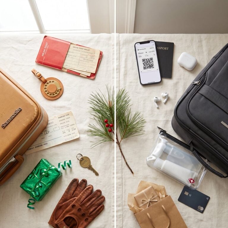 What Flying Home for Christmas Looked Like in 1978 vs. NOW: 30 Before & Afters