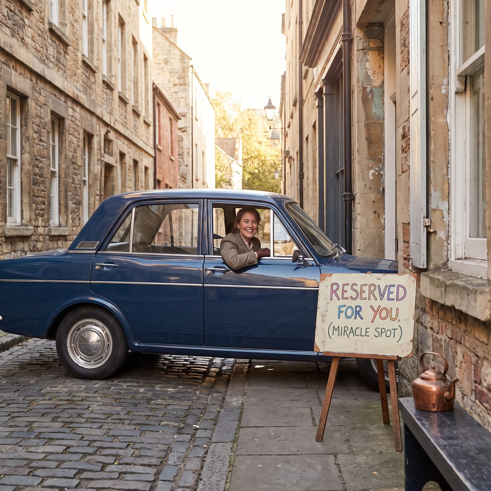 When Guests Report Easy Parking in a Dense Neighborhood