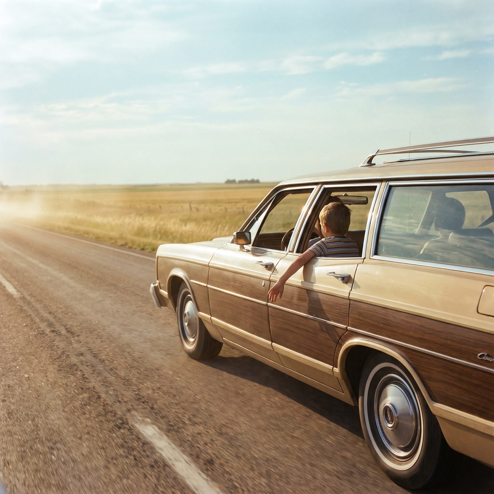 No Air Conditioning, Just Four Windows Down
