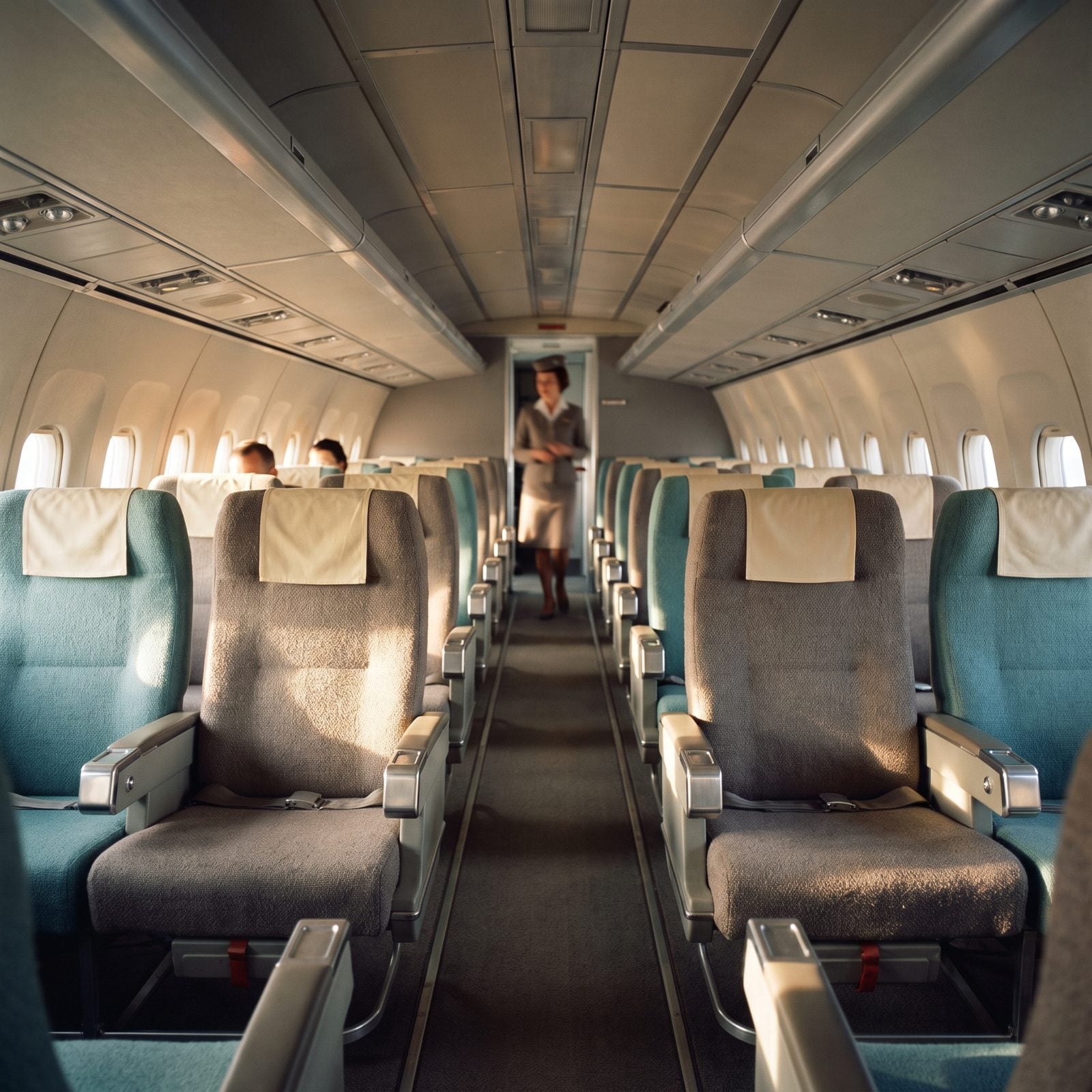 Airline Seats That Felt Wider Than Half of Today's Economy