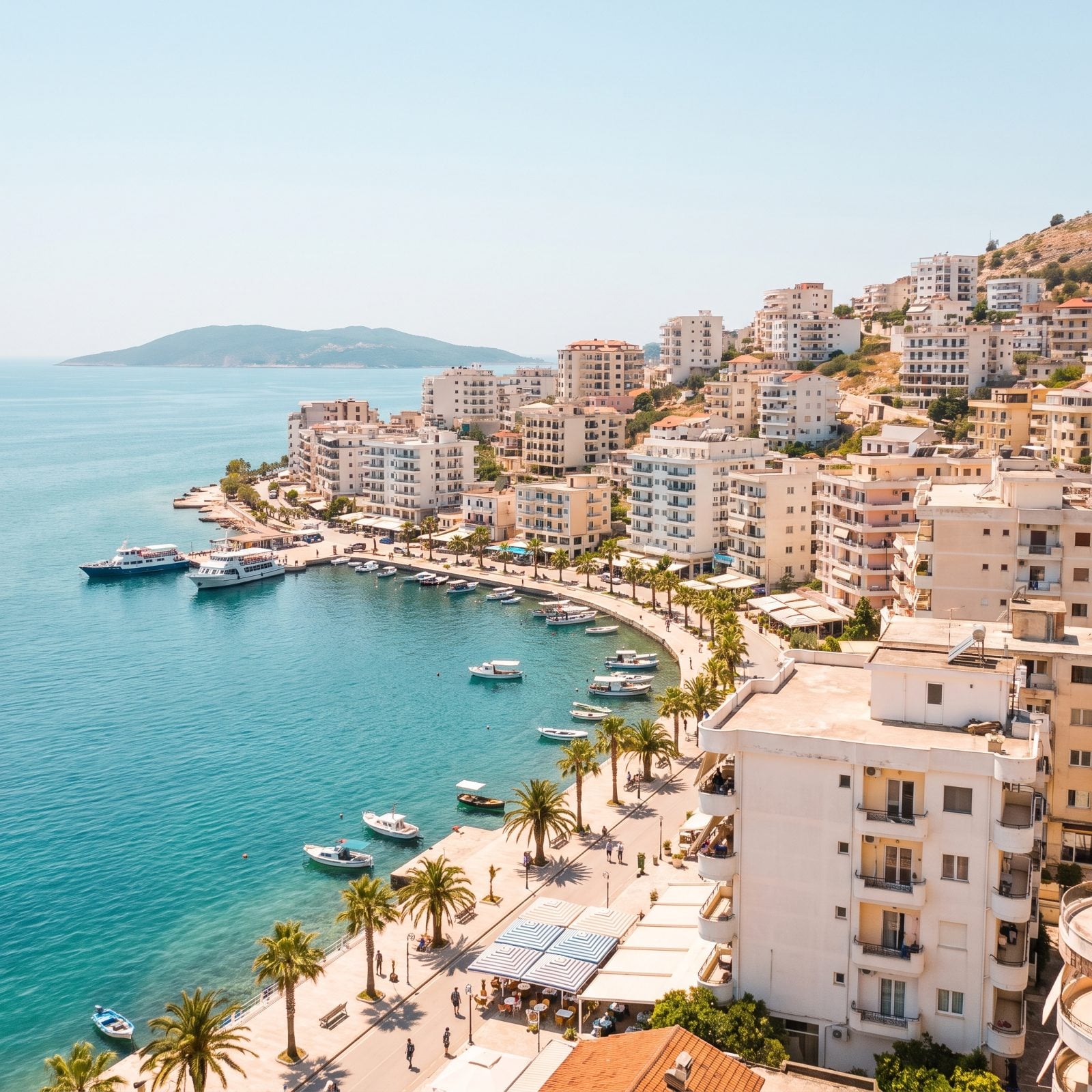 Albania, Sarandë, Adriatic Views Without the Greek Price Tag