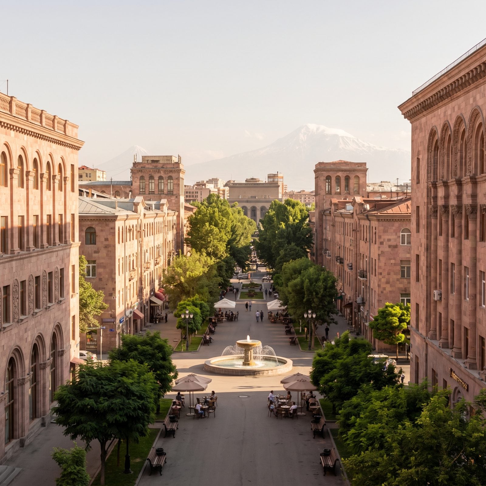 Armenia, Yerevan, Walkable City Living at Local Prices