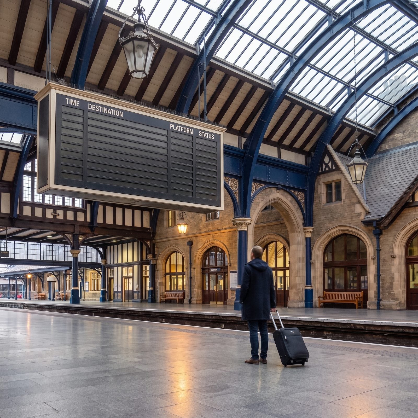 Arriving Without Knowing the Train's Final Destination