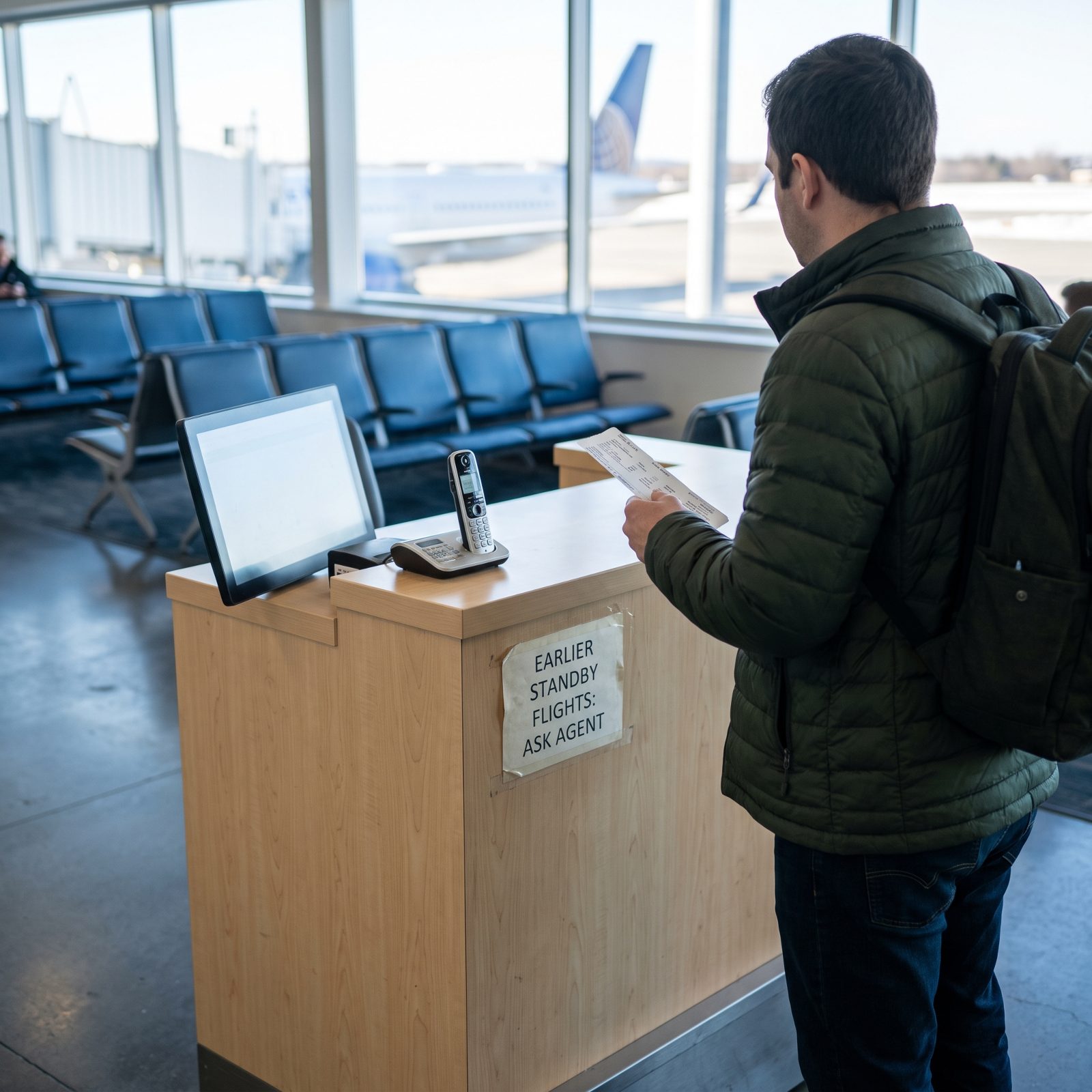 Ask the Gate Agent About Earlier Standby Flights