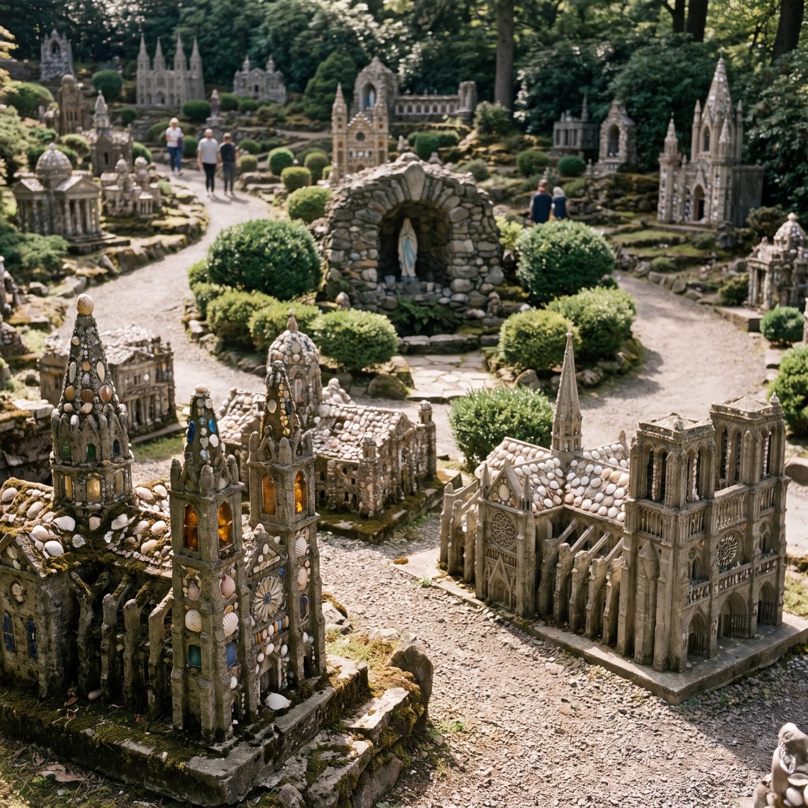 Ave Maria Grotto in Cullman, Alabama