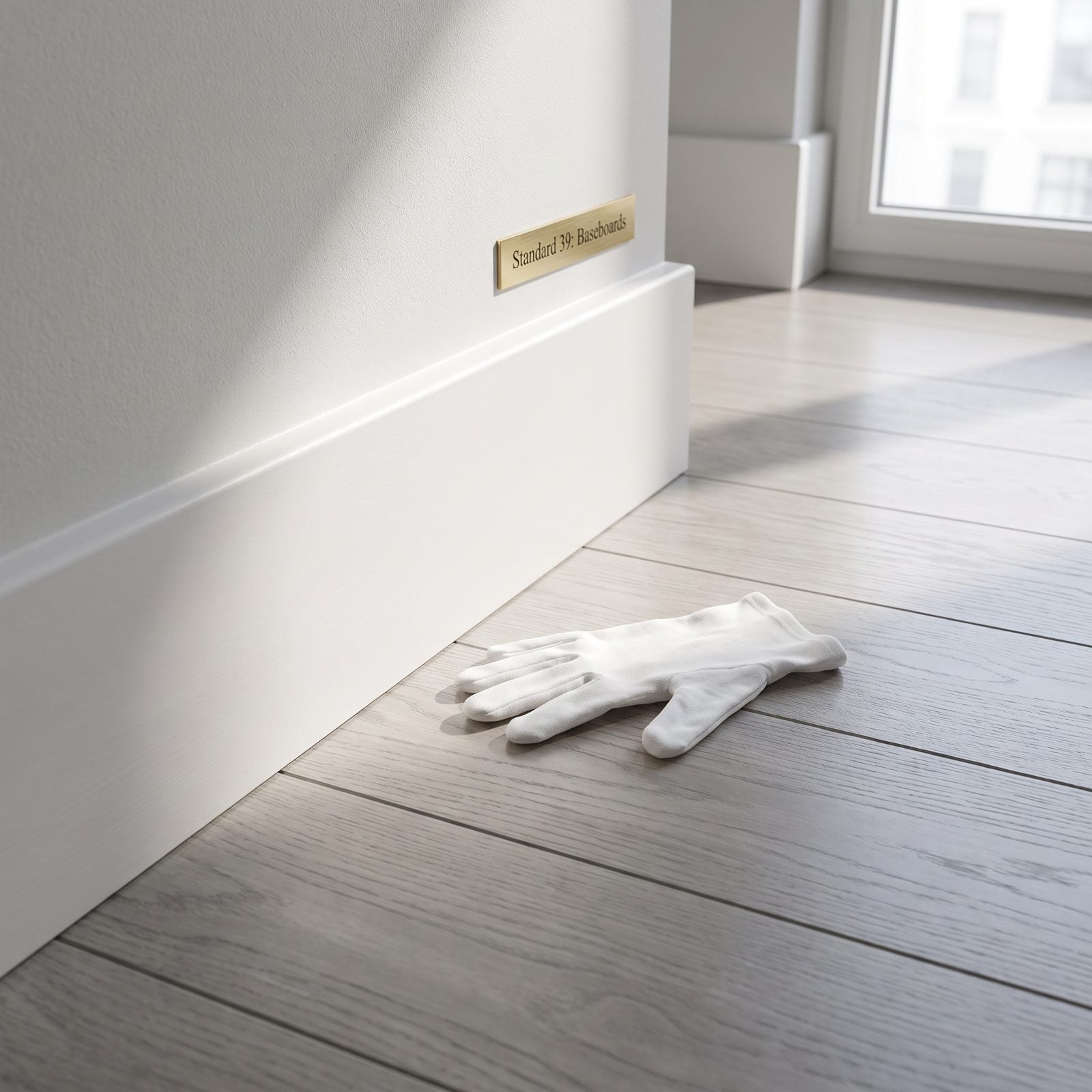Baseboards Without a Speck of Dust, Because That's Where Standards Hide