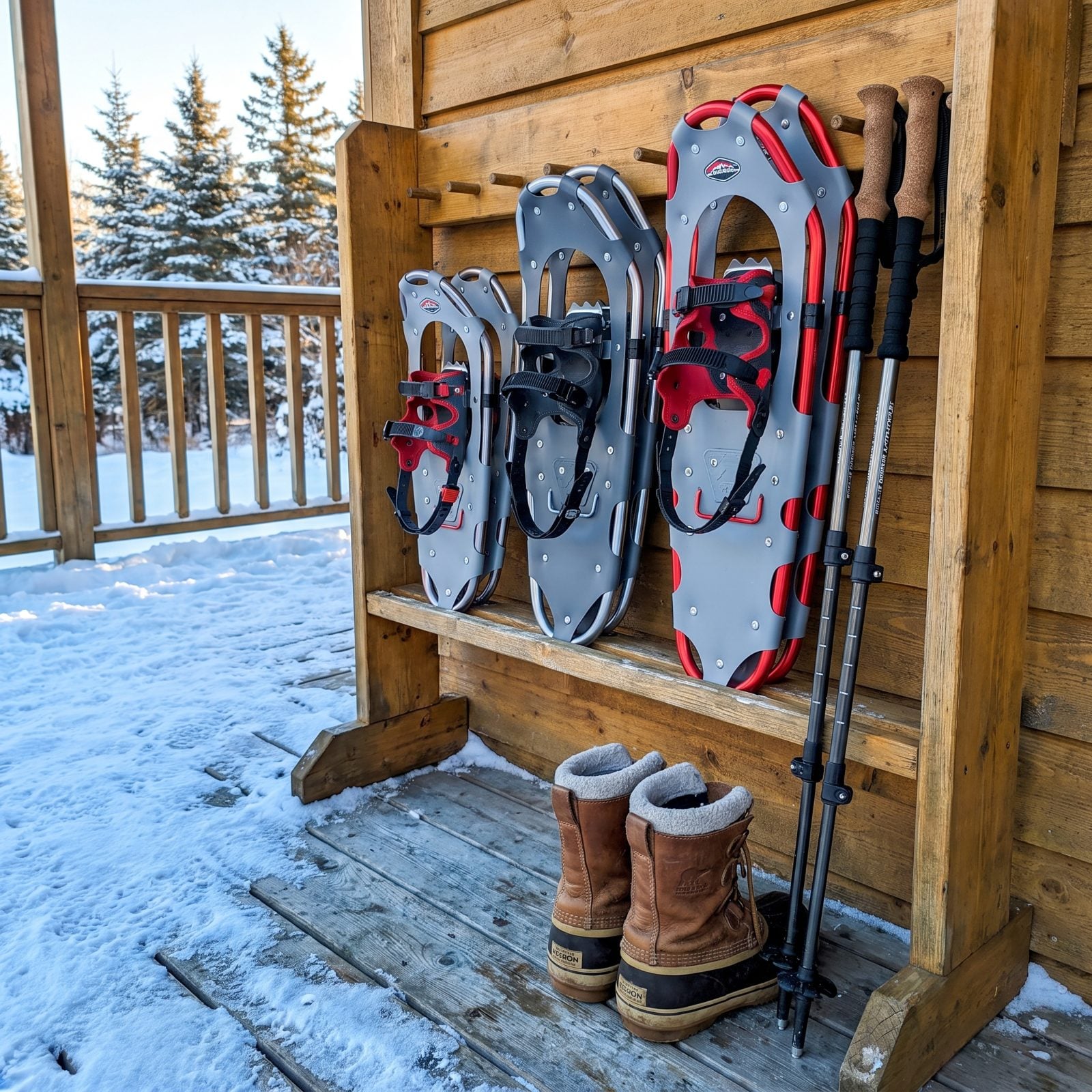Beginner-Friendly Snowshoes Supplied in the Correct Sizes