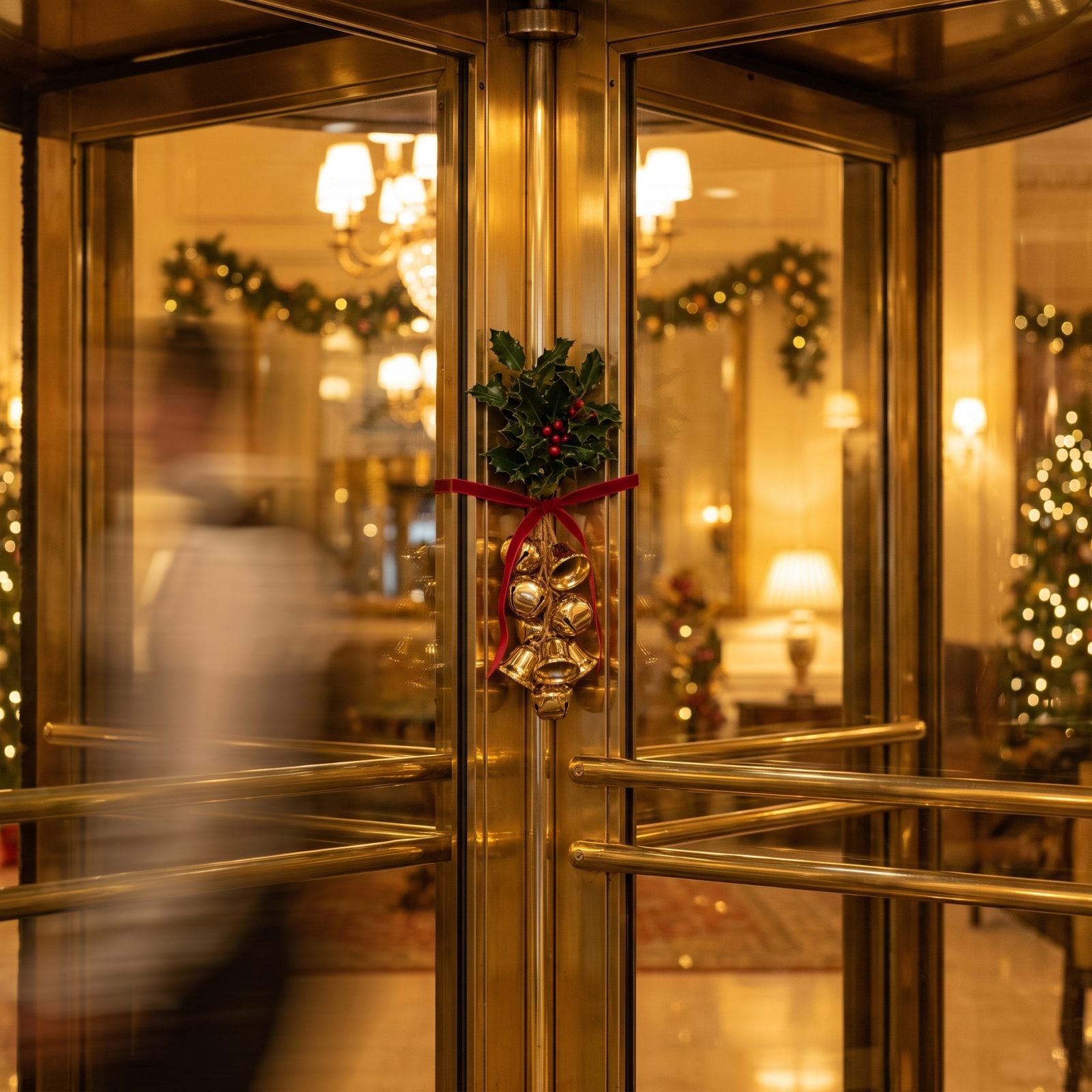 Bells on the Revolving Door That Ring Softly