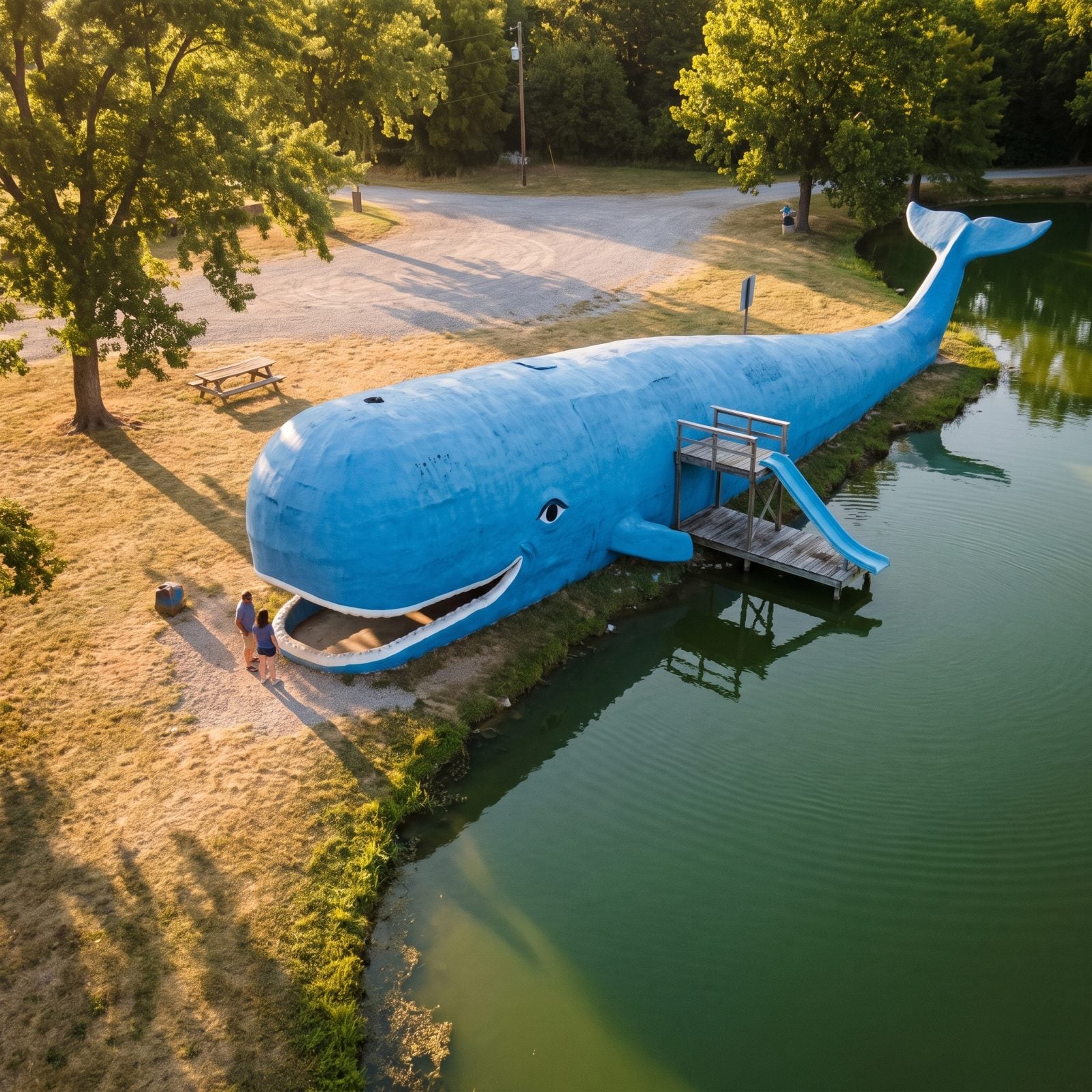 The Blue Whale of Catoosa, Oklahoma