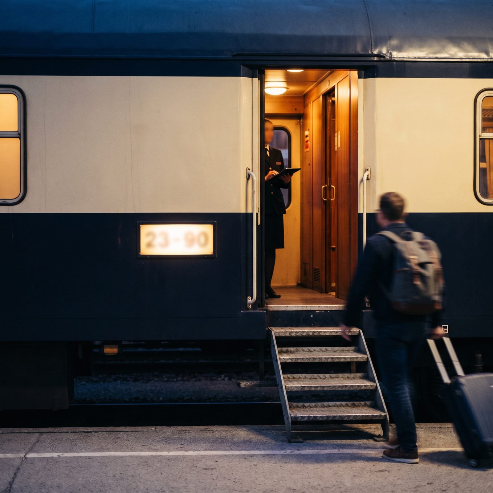 Boarding Without Confirming the Carriage Number