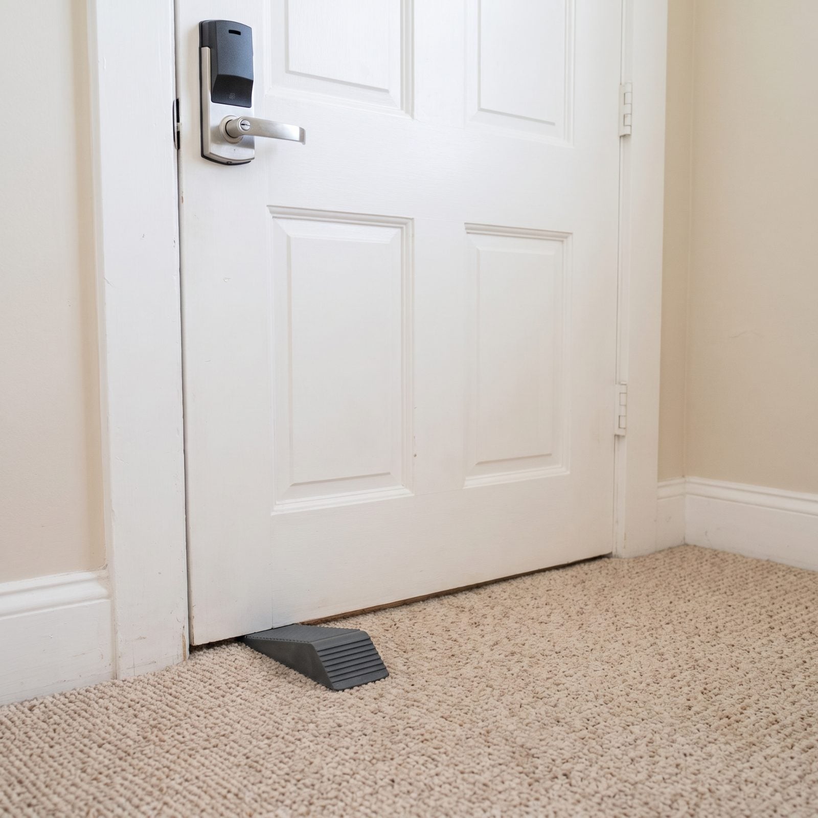 Brace the Closed Door With a Rubber Travel Wedge