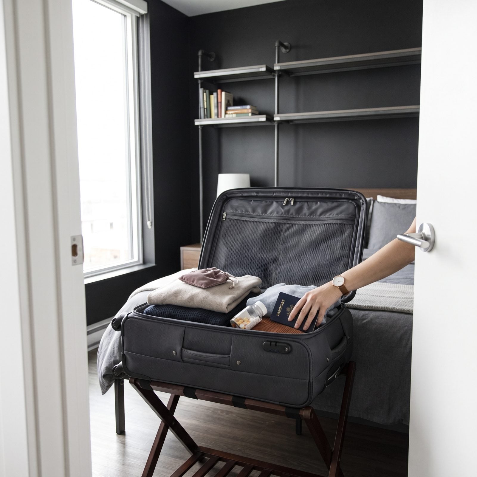 Burying Passports, Pills, and Valuables in Checked Luggage