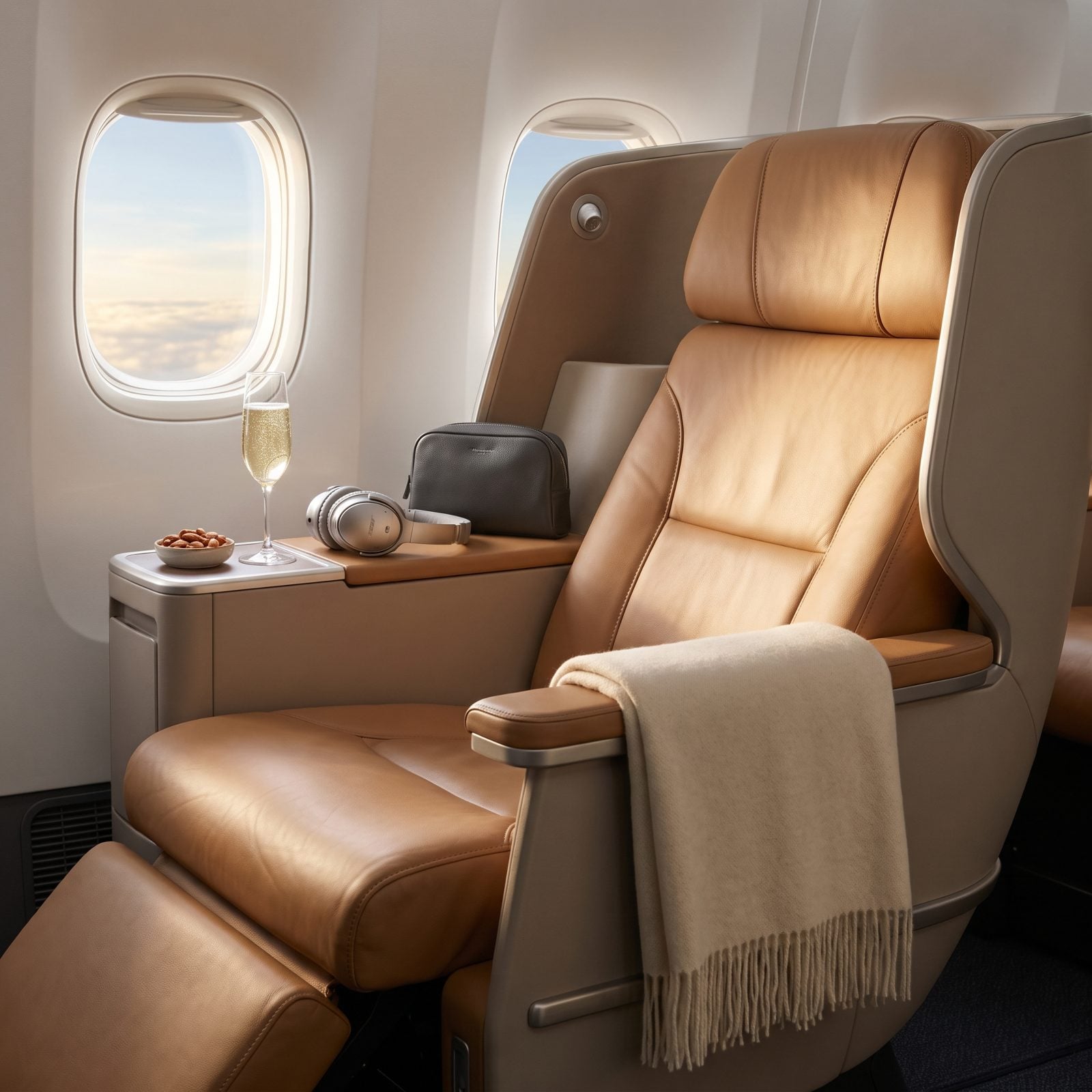 The Business-Class Upgrade Starts Feeling Like Personal Growth