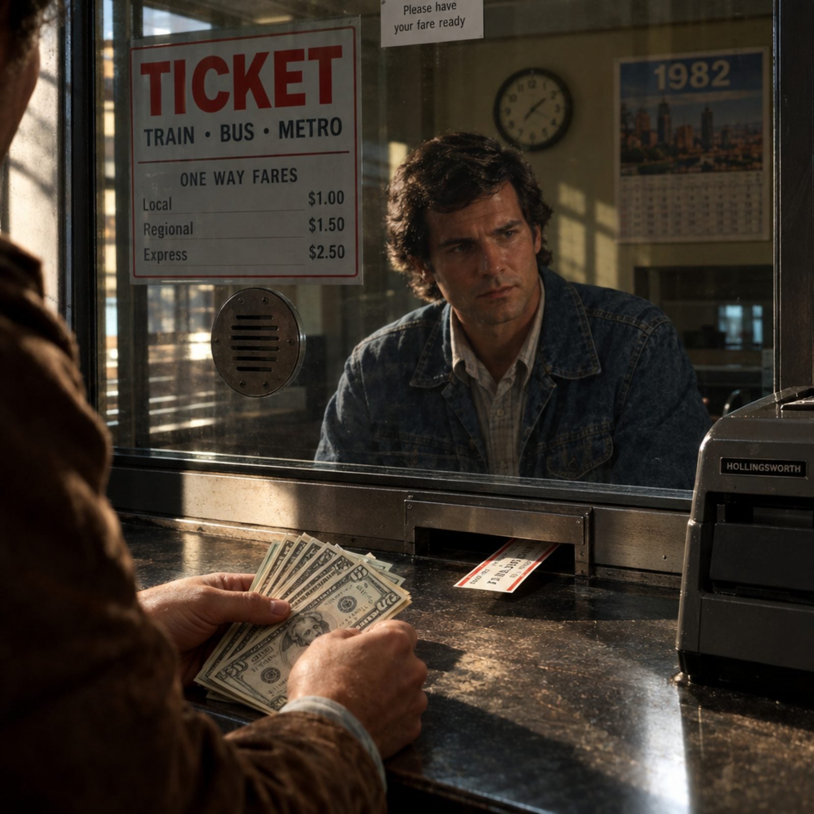 Buying a Last-Minute Ticket With Cash