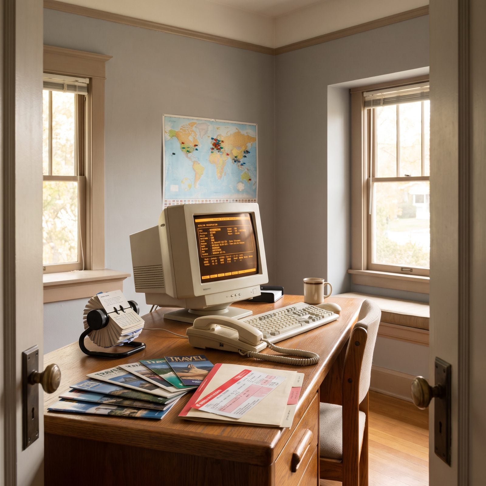Calling Your Travel Agent to Book the Whole Trip