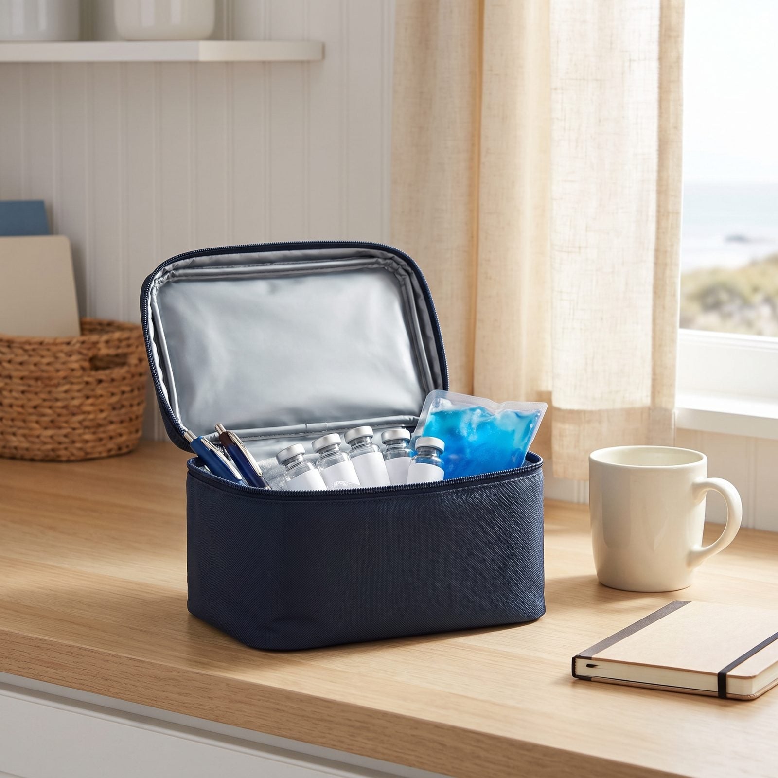 Can Medication Be Refrigerated Safely Along the Route?