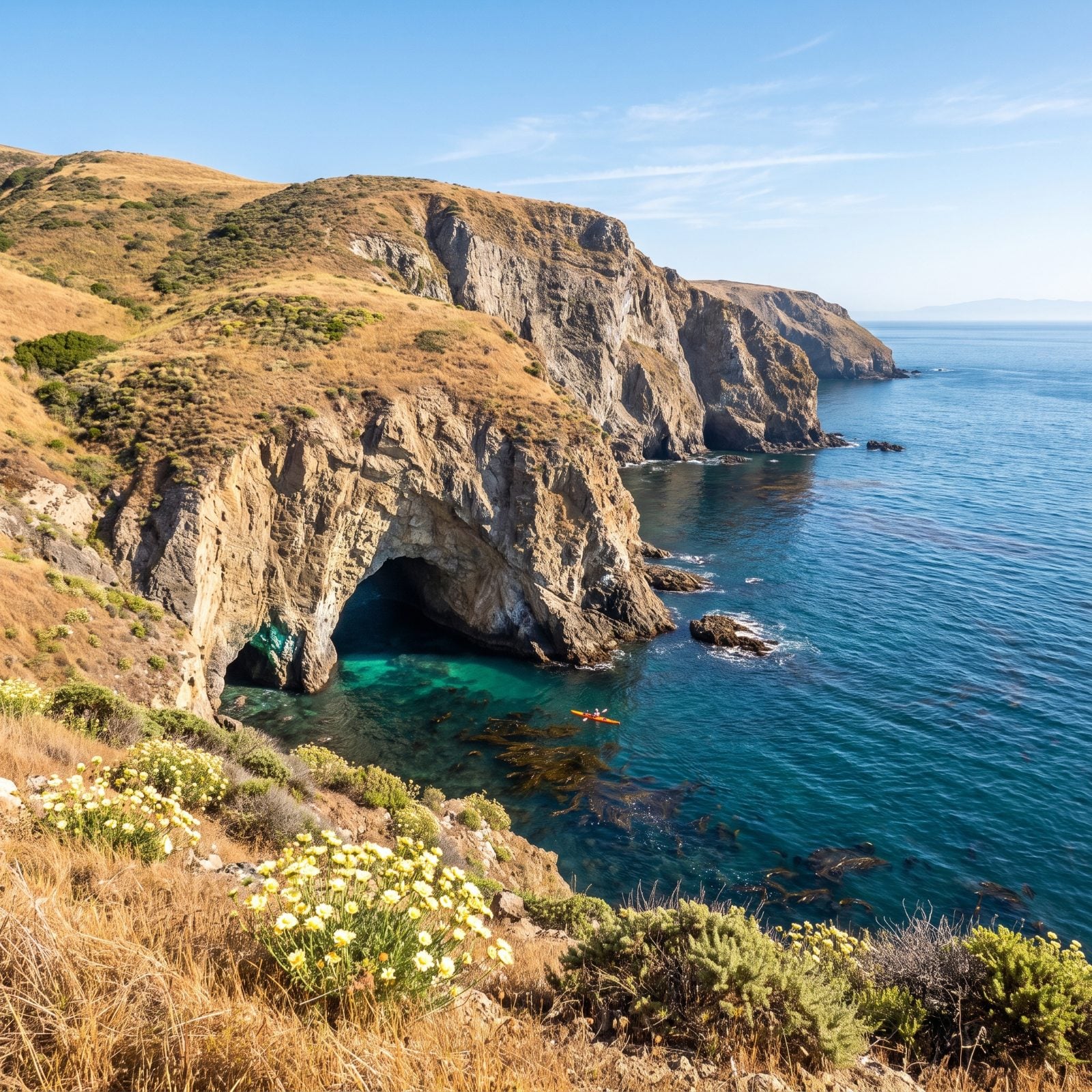Channel Islands National Park, California: Sea Caves and Endemic Wildlife Off the Coast