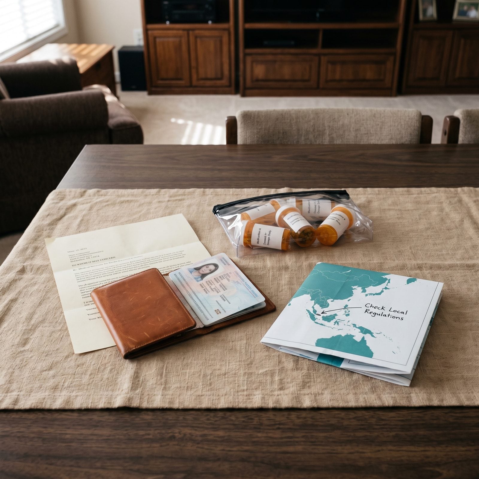 Check Whether Every Prescription Is Legal at Your Destination