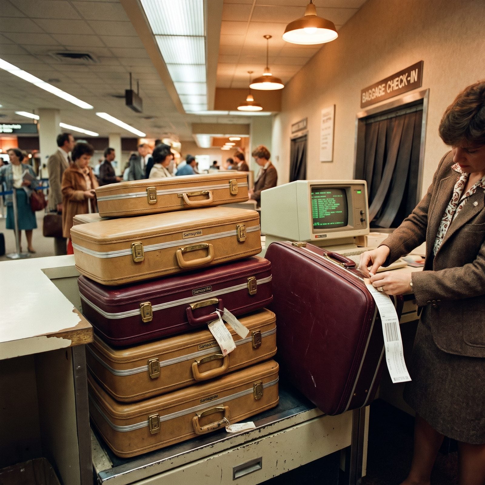 Checking as Many Bags as You Wanted, All of It Free