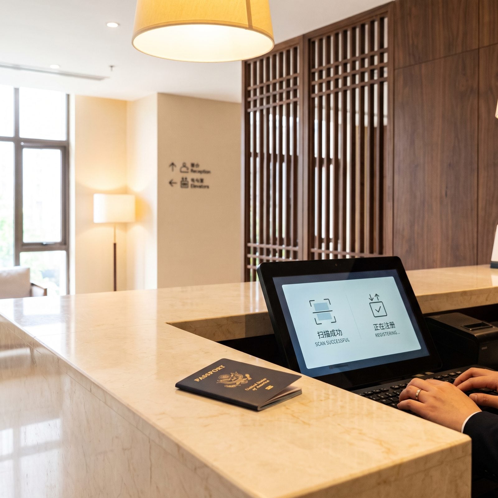 China's Lodging Registration That Happens Automatically at a Hotel and Not Elsewhere