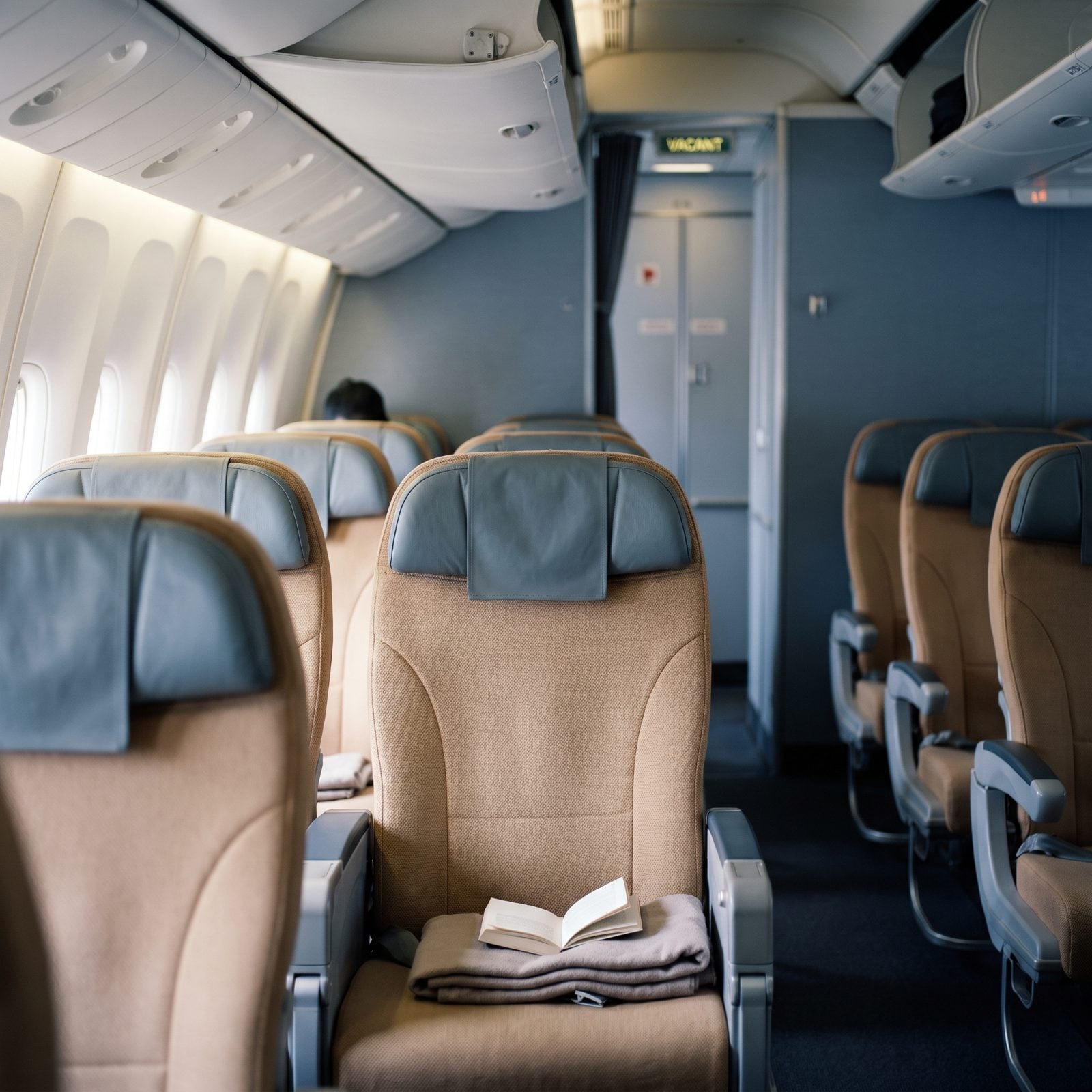 Choose an Aisle Seat Several Rows Clear of the Lavatory