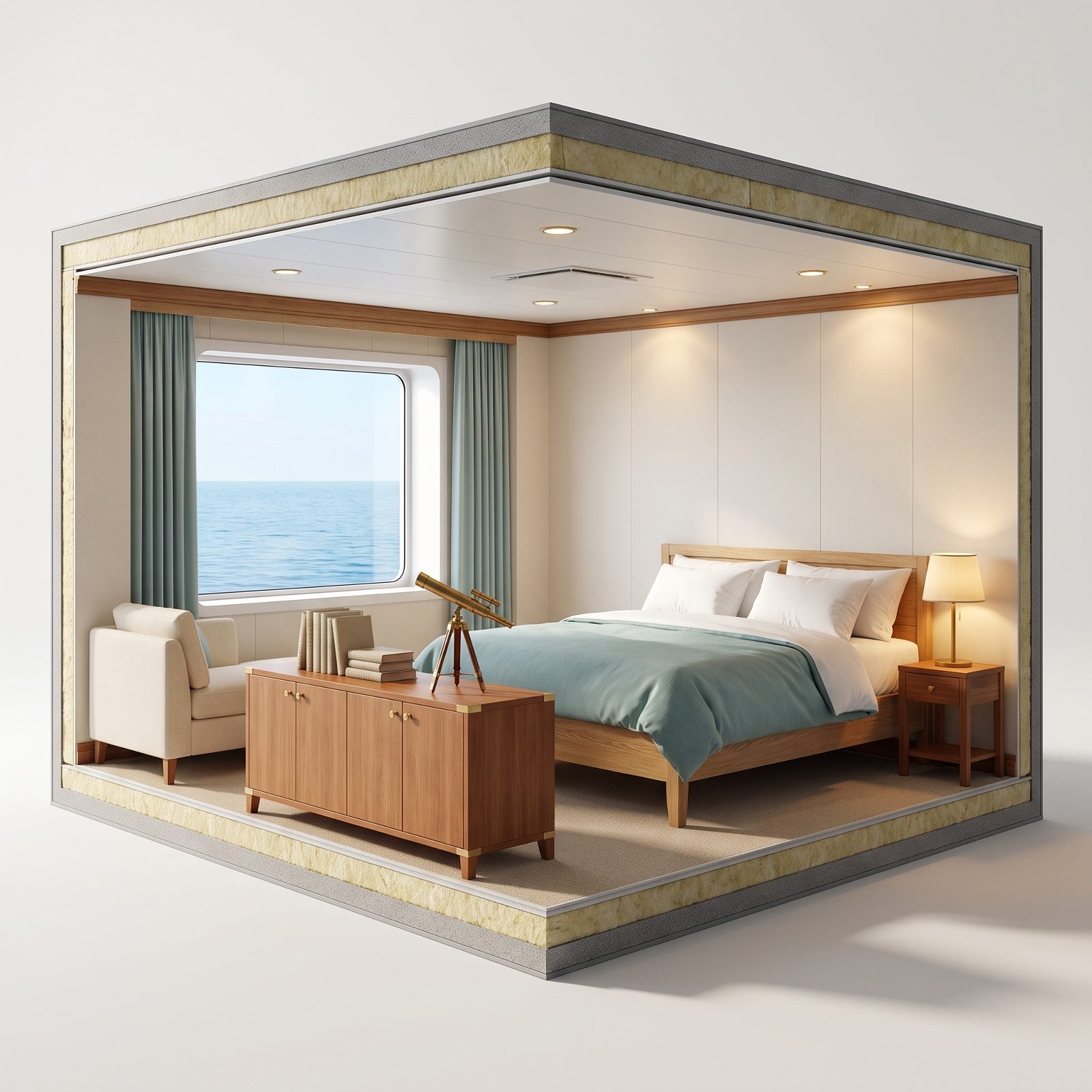 Choosing a Cabin Location Without Considering Motion Sensitivity