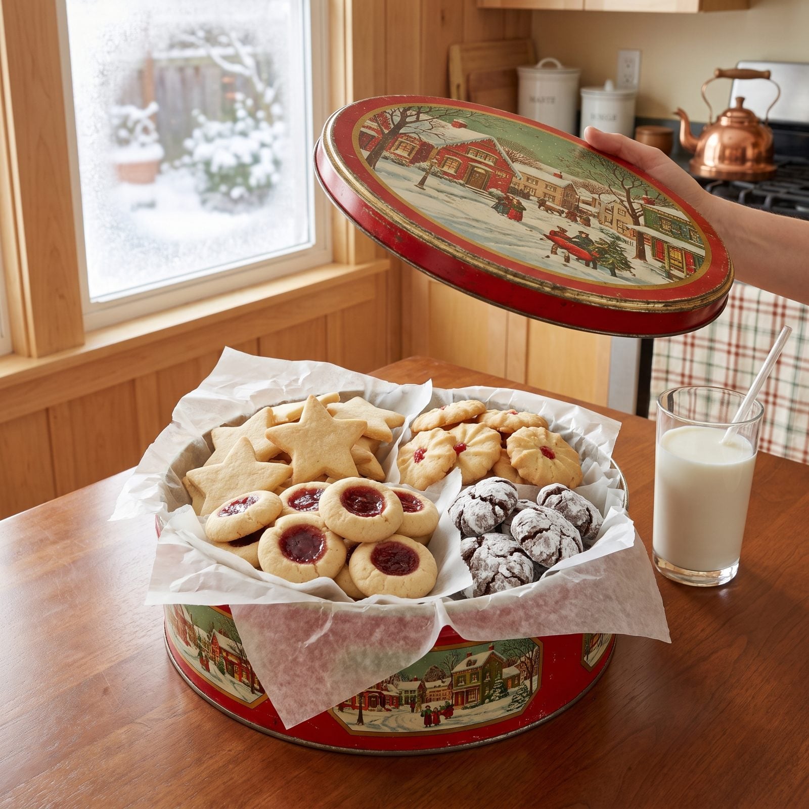 A Cookie Tin the Size of a Hatbox
